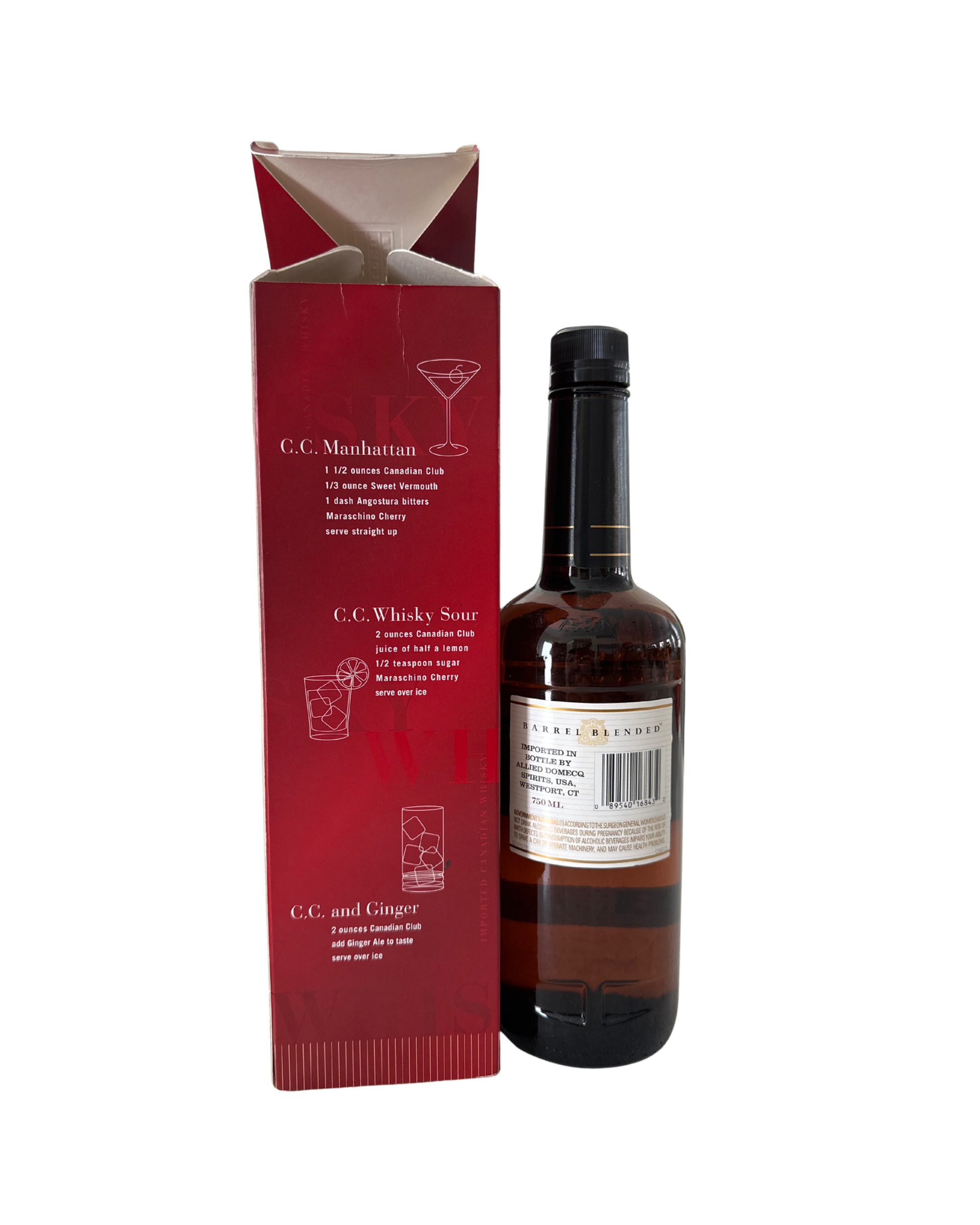 Canadian Club 80 Proof 750ml