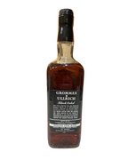1961 Grommes & Ullrich Pre-War Distilled in 1942 Black Label Kentucky Straight Bourbon Whiskey 84 Proof 750ml