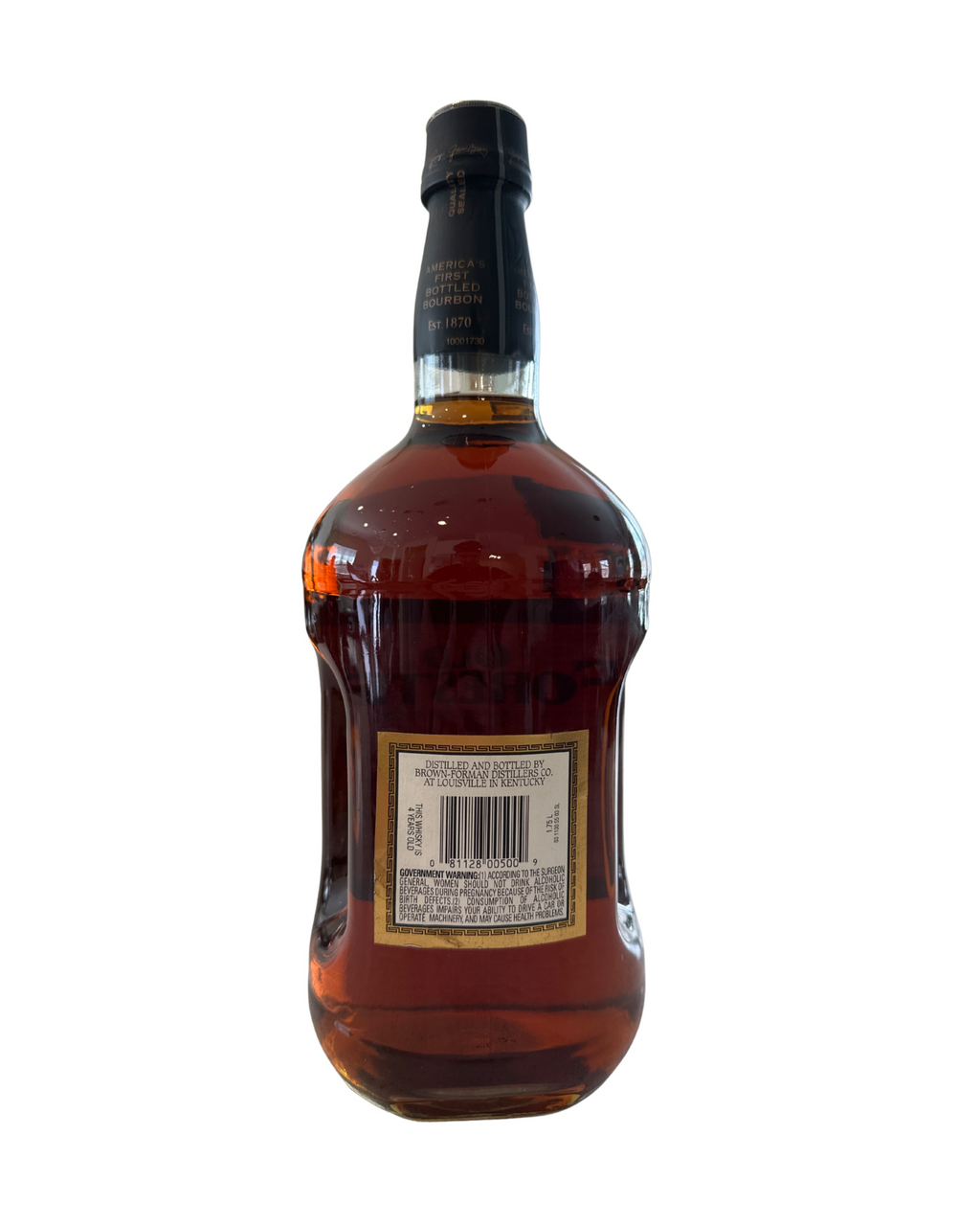 Prior to ‘03 Old Forester Kentucky Straight Bourbon Whisky 86 Proof 1750ml