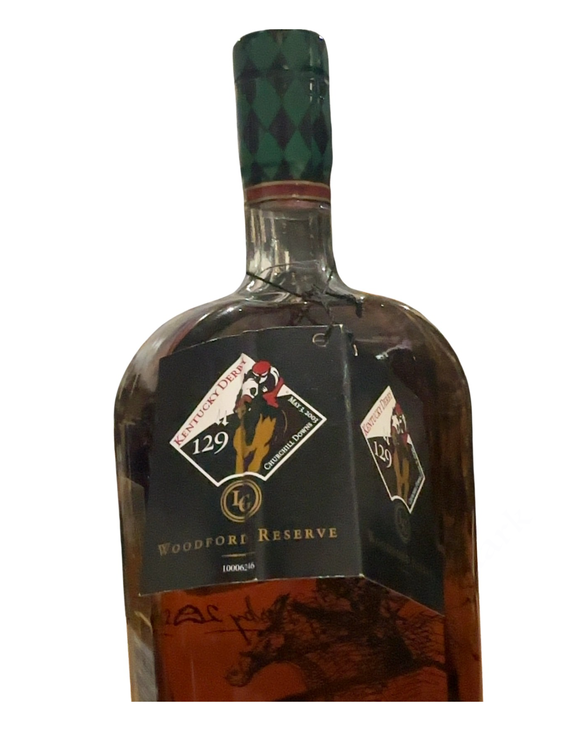 2003 Woodford Reserve Kentucky Derby 129 90.4 Proof 1 Liter