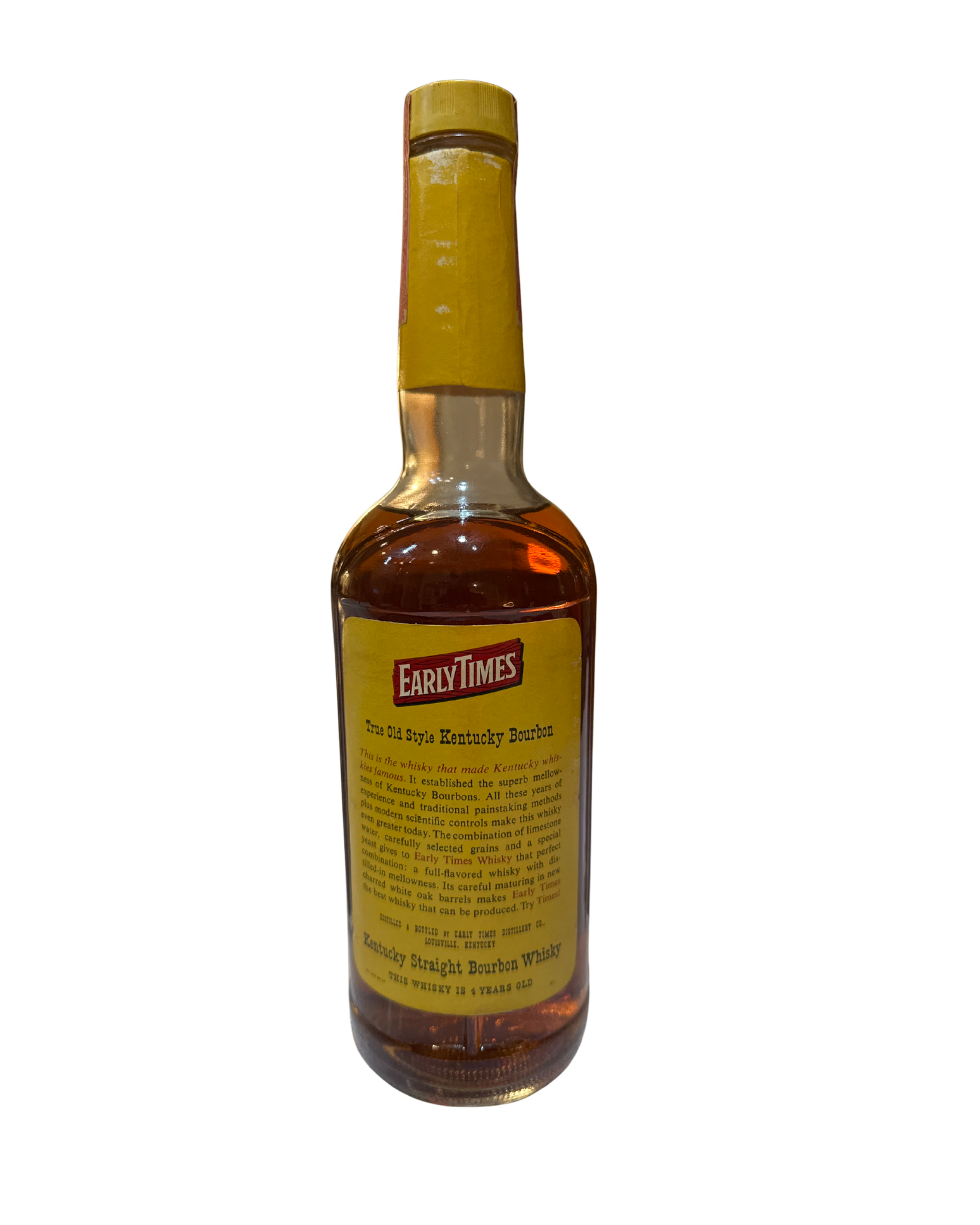 1983 Early Times Kentucky Straight Bourbon Whisky 80 Proof 700ml