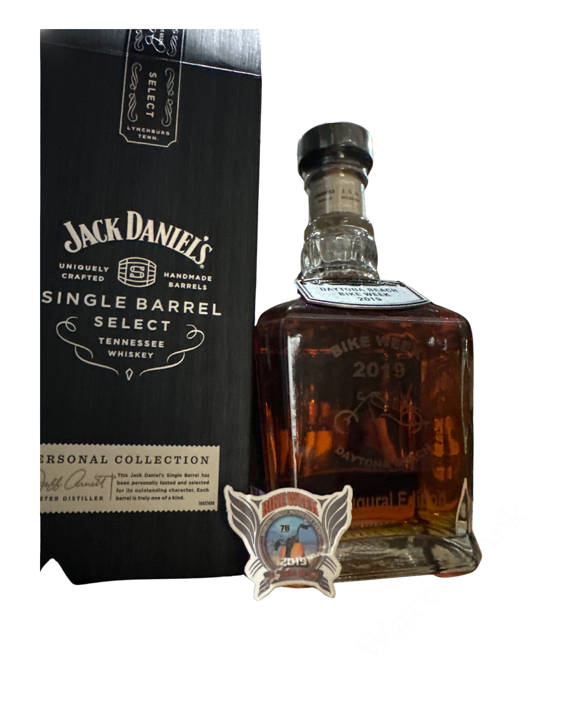 2019 Jack Daniel's Daytona Bike Week Jack Daniel's Single Barrel Select Tennessee Whiskey 94 Proof 750ml