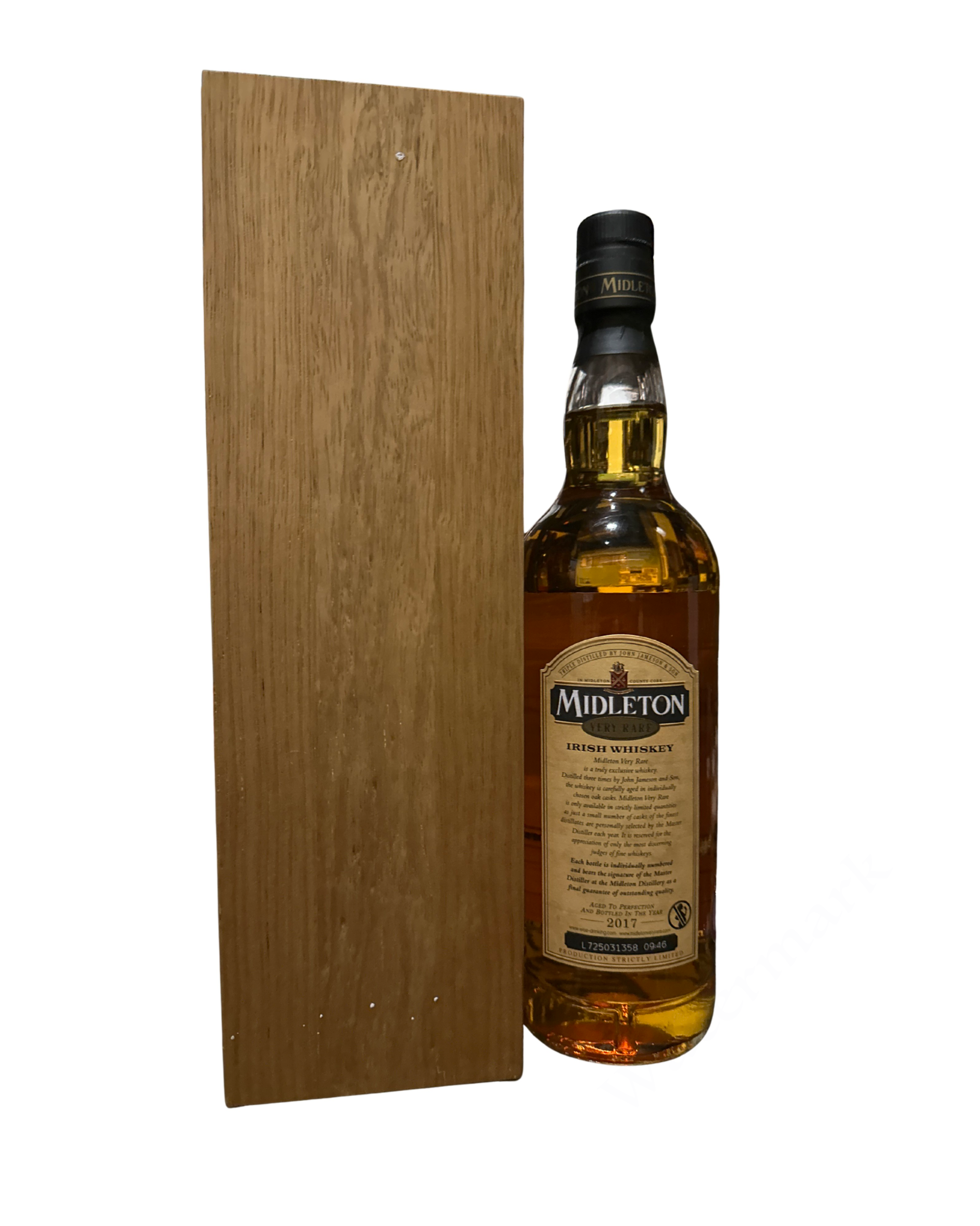2017 Midleton Distillery Midleton Very Rare Irish Whiskey 80 Proof