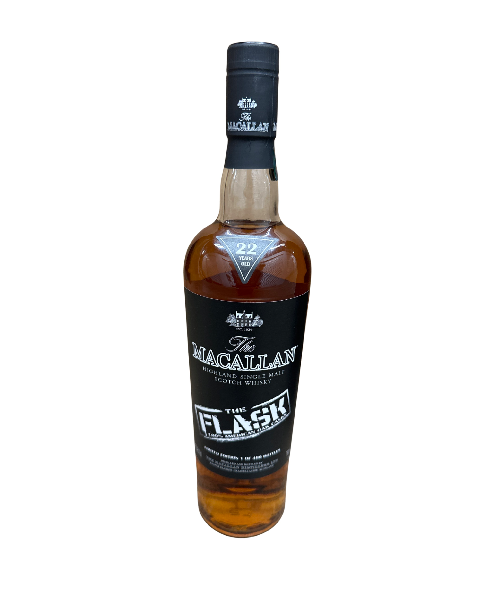 2013 The Macallan Oakley The Flask Highland Single Malt Scotch Whisky 86 Proof 750ml