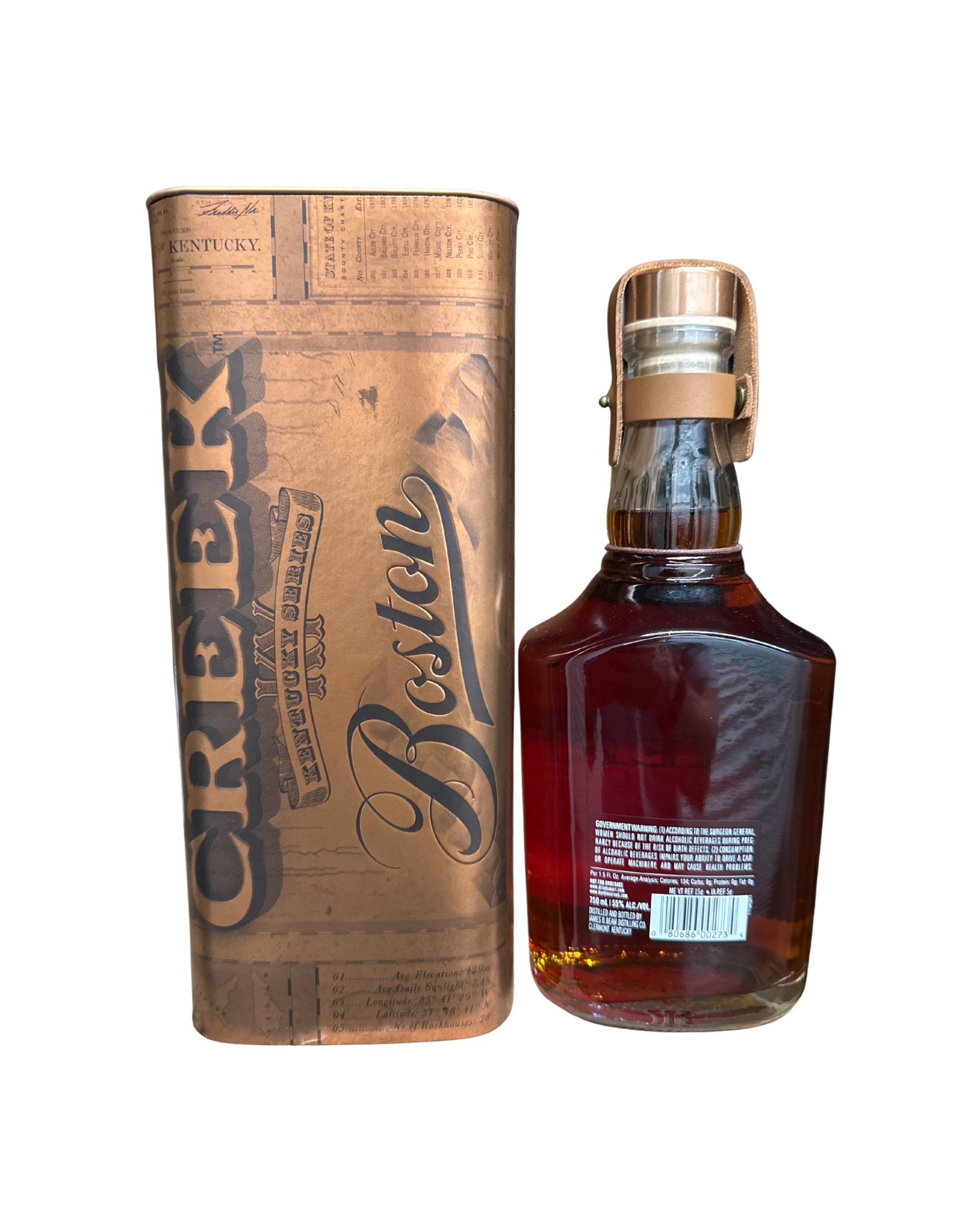 2023 James B. Beam Distilling Co. Hardins Creek Boston 110 Proof