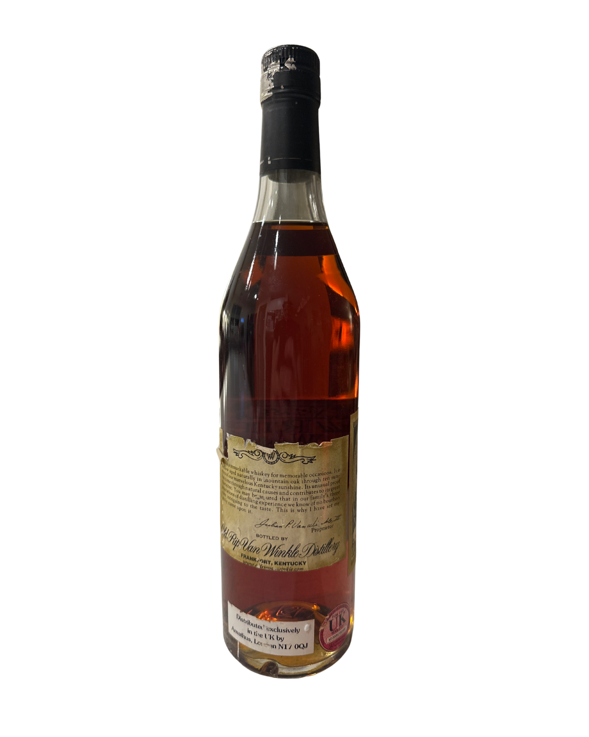 Old Rip Van Winkle Distillery Handmade Bourbon 107 Proof 700ml