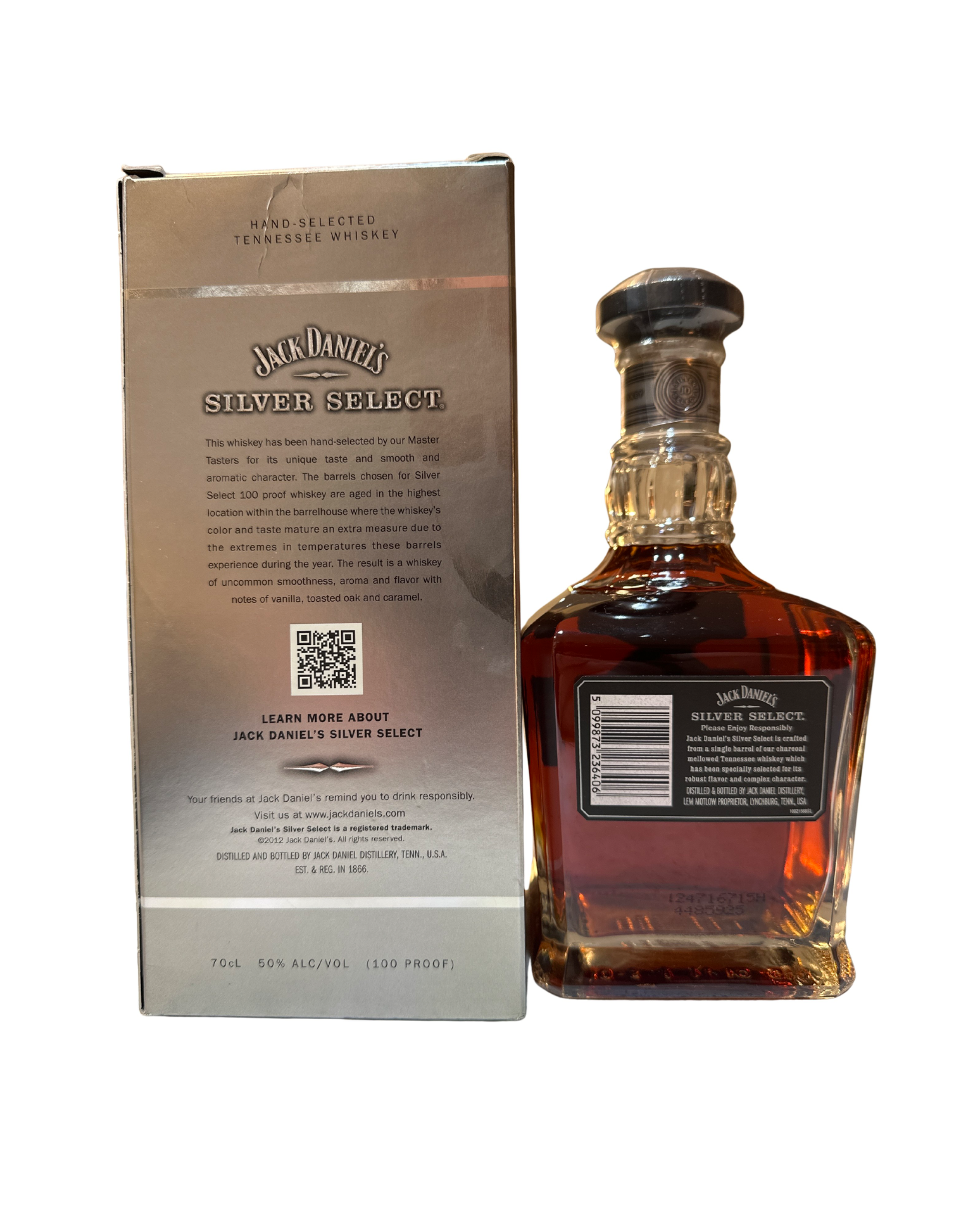 Jack Daniel's Silver Select Travel Exclusive Single Barrel 100 Proof 700ml