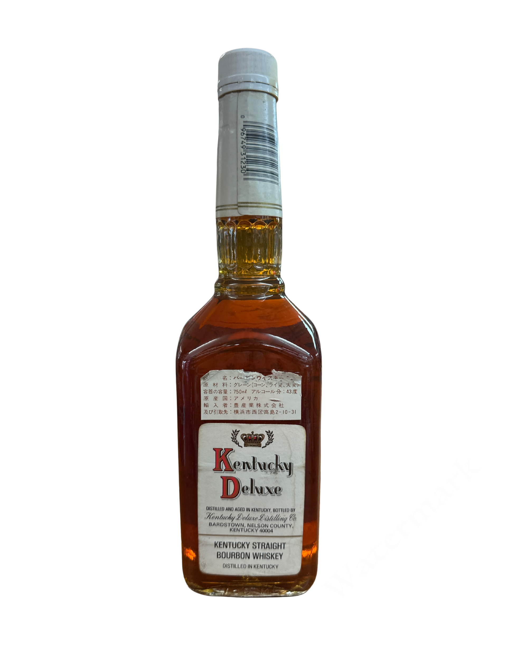 1992 Heaven Hill Kentucky Deluxe Kentucky Straight Bourbon Whiskey 86 Proof