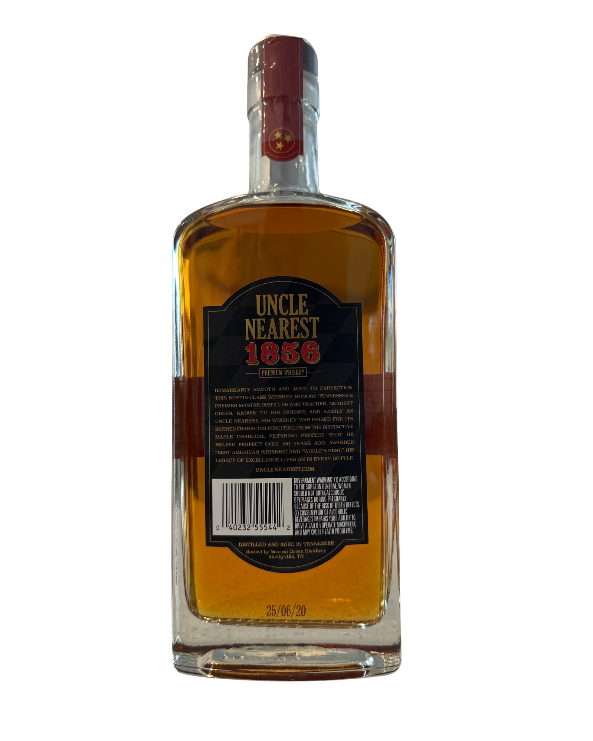 2025 Uncle Nearest Maryland Edition Uncle Nearest 1856 Premium Whiskey 100 Proof