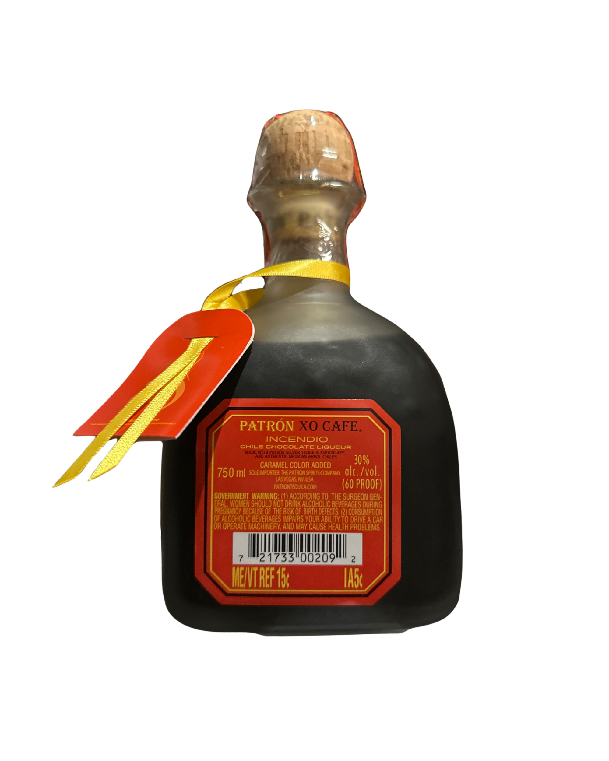 2014 Patrón XO Cafe Incendio 60 Proof 750ml
