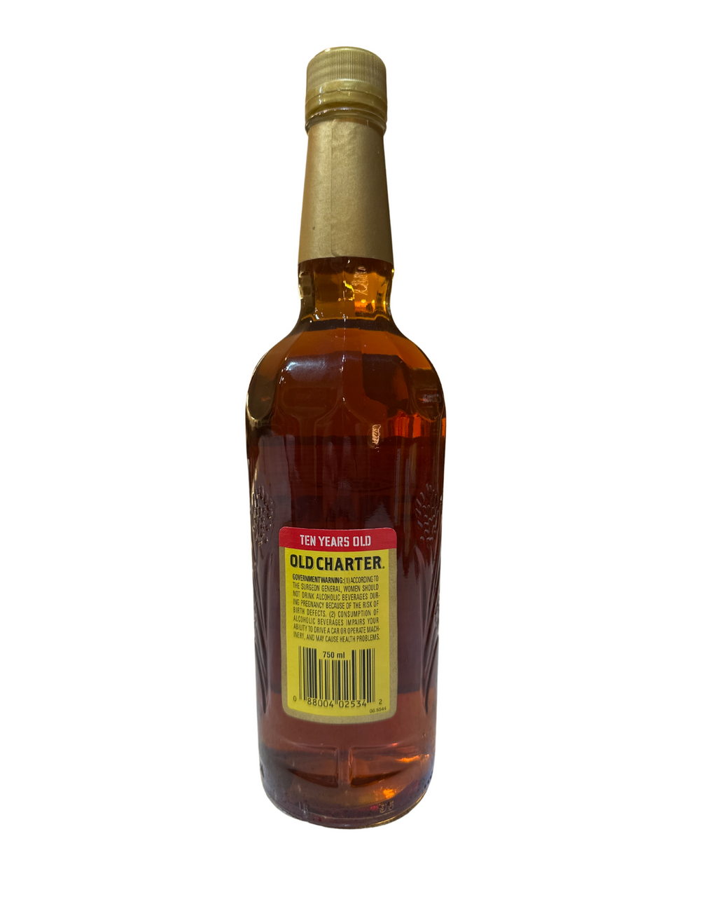 Old Charter Ten Years Old Kentucky Straight Bourbon Whiskey 86 Proof 750ml