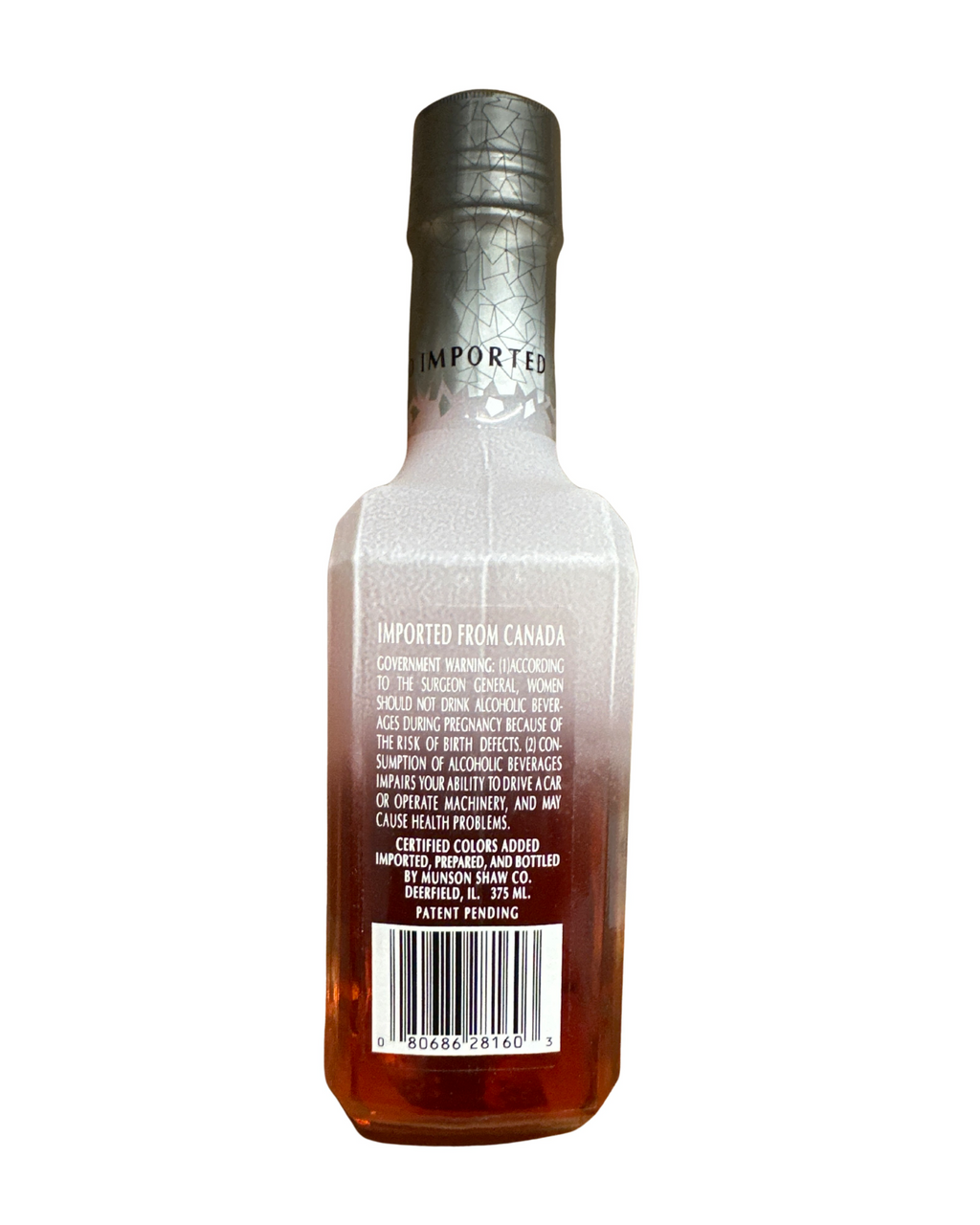 AFTER SHOCK Hot & Cool Cinnamon Liqueur 80 Proof 375ml