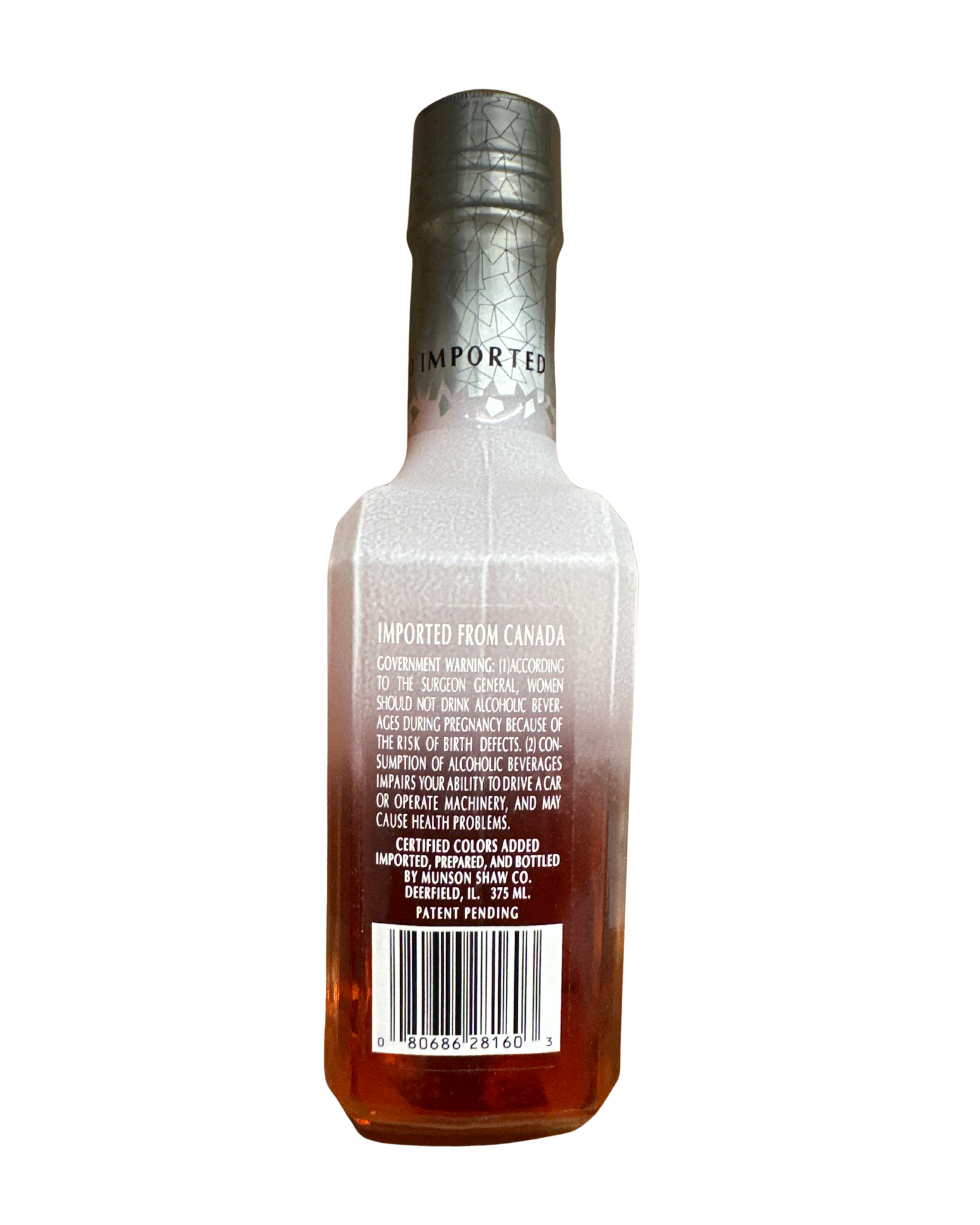 AFTER SHOCK Hot & Cool Cinnamon Liqueur 80 Proof 375ml