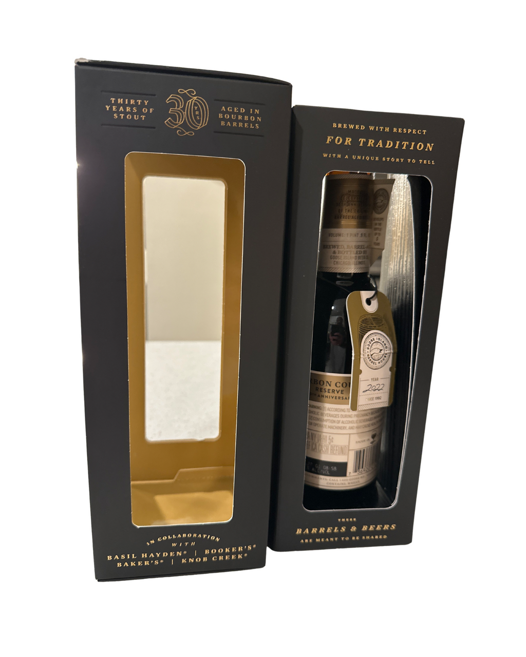 2022 Goose Island BOURBON COUNTY 30TH ANNIVERSARY RESERVE STOUT 28.8 Proof 500ml