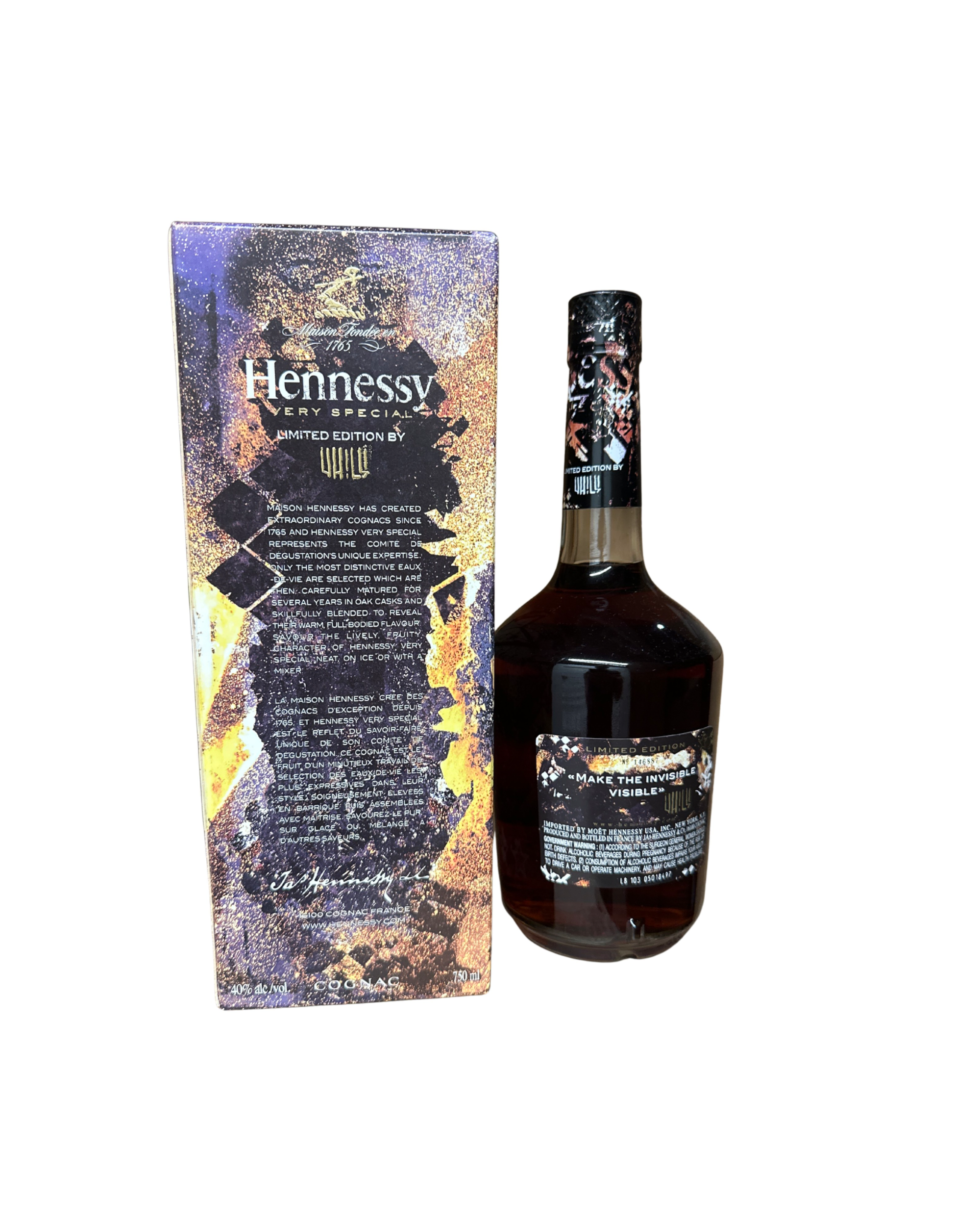 2018 Hennessy Vhils Limited Edition 80 Proof 750ml