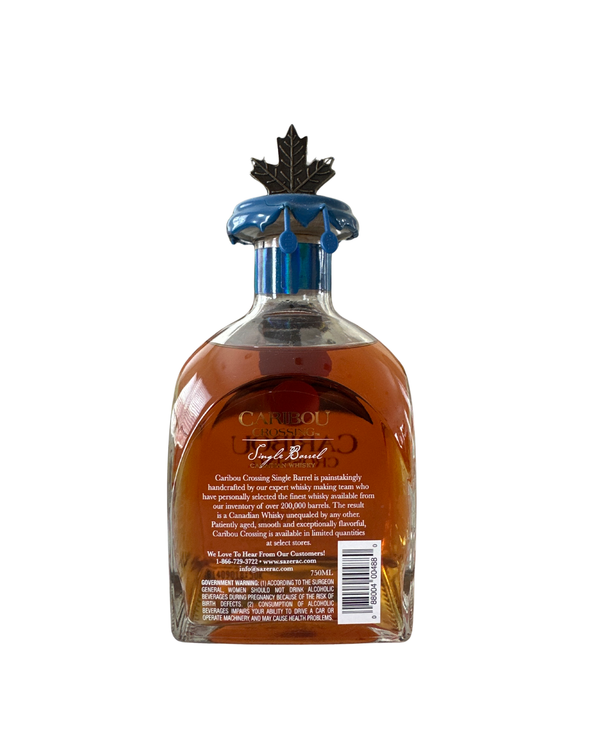 2014 Caribou Crossing Maple Leaf Single Barrel 80 Proof 750ml