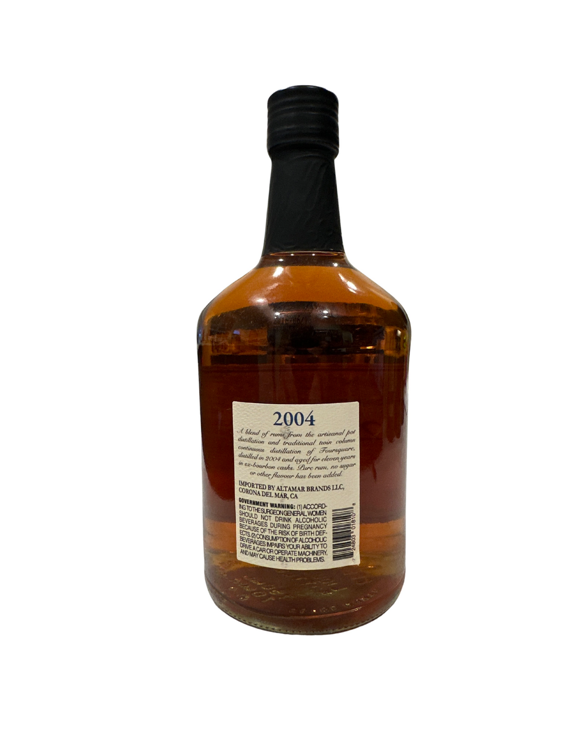 2015 Foursquare Single Blended Rum 118 Proof 750ml