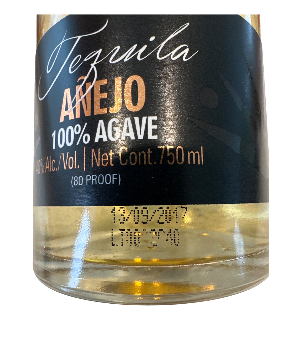 2017 TERRALTA Tequila Anejo 80 Proof 750ml
