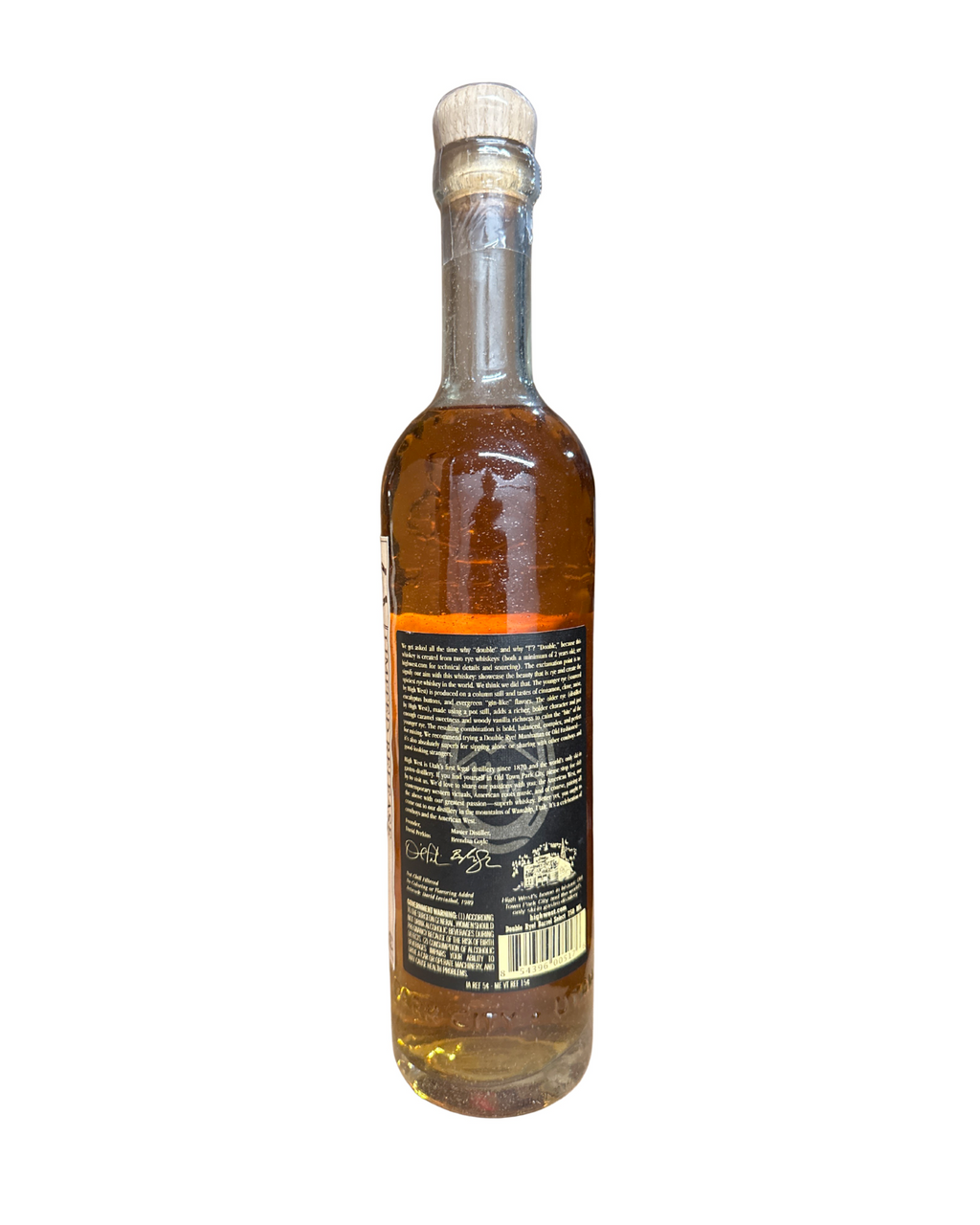 High West Double Rye Total Wine Rum Cask 102.2 Proof 750ml