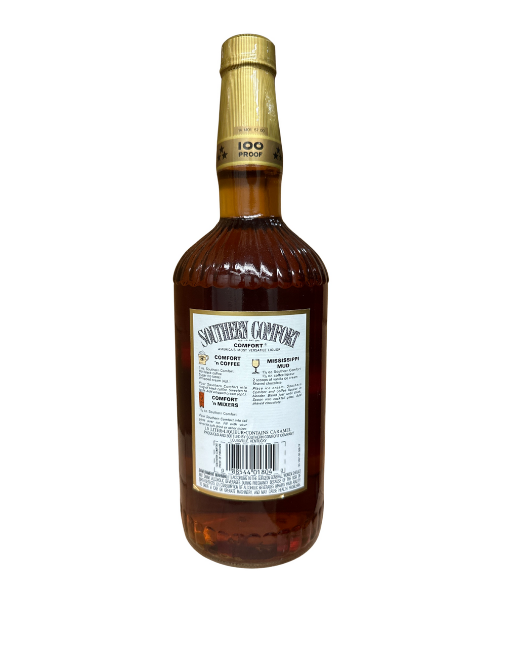 1989 Southern Comfort The Grand Old Drink of the South 100 Proof 1ml