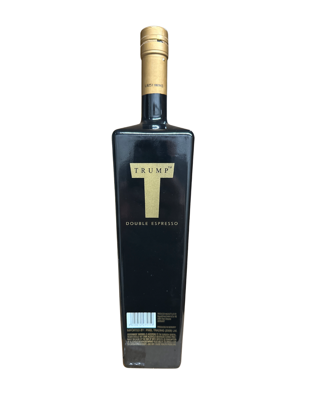 2012 Trump Double Espresso Vodka Israel Release 70 Proof 1000ml