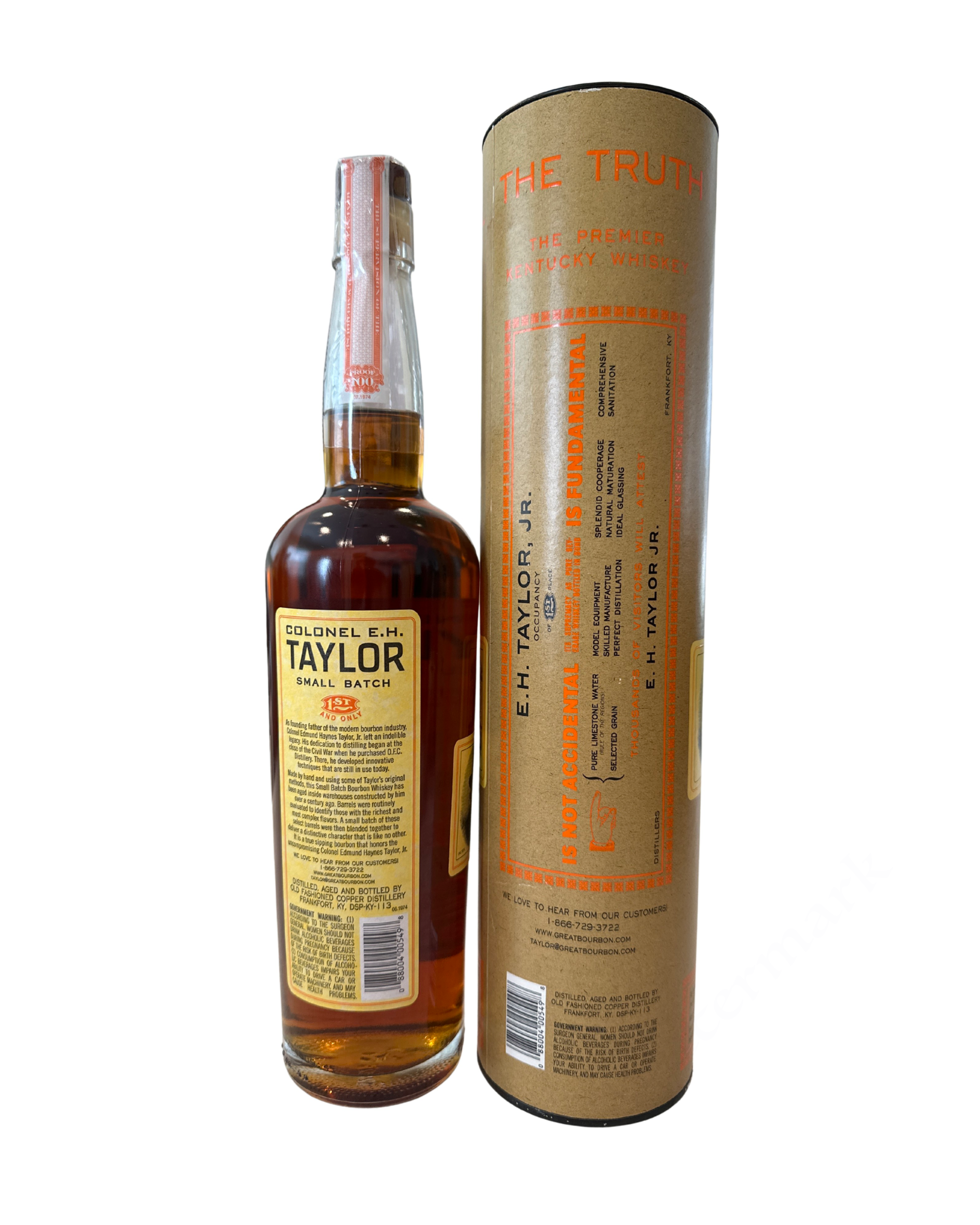 2012 E.H. Taylor Jr. (Old Fashioned Copper Distillery) Colonel E.H. Taylor Small 100 Proof - 750ml
