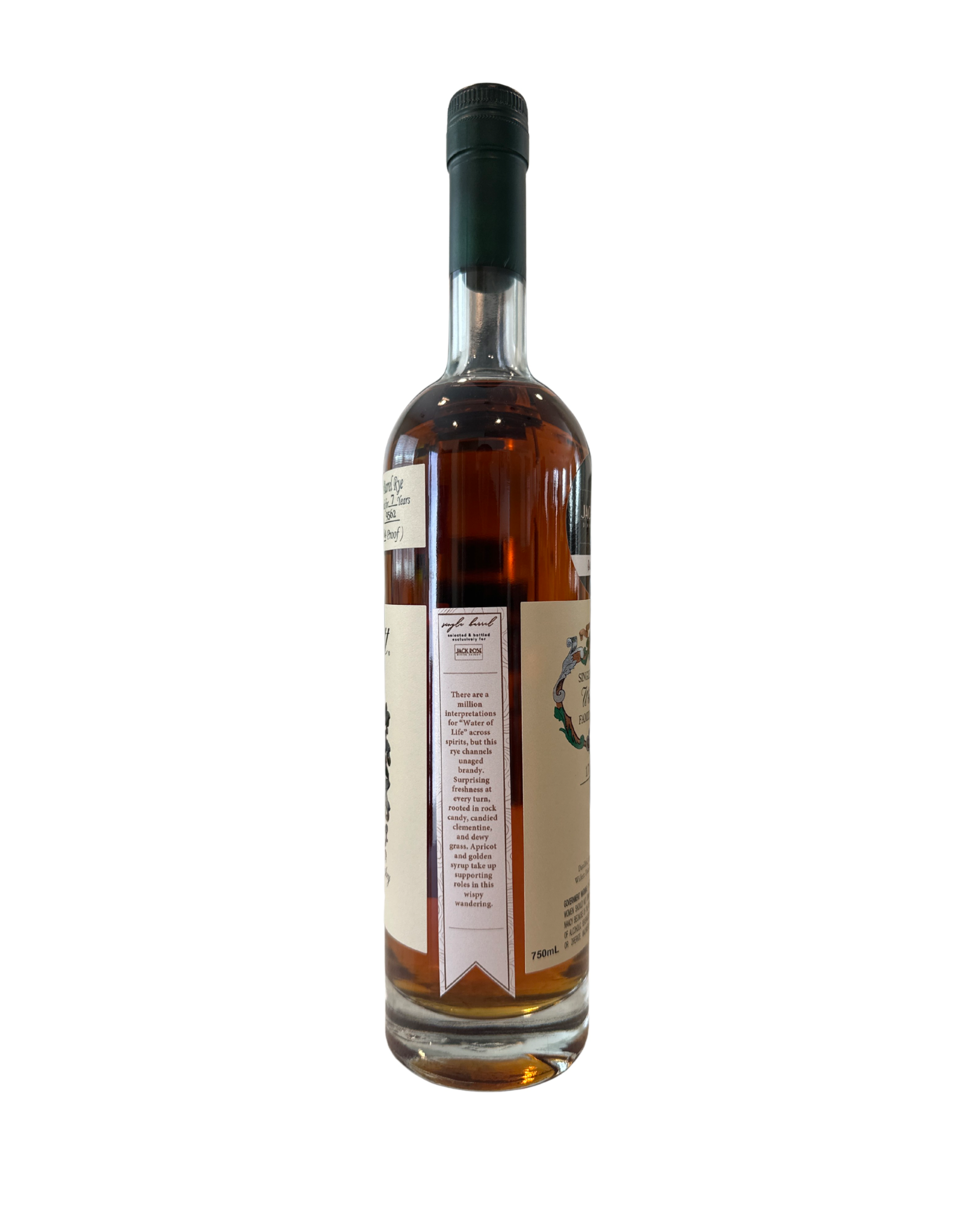 Willett Family Estate Bottled Single Barrel Rye 108.4 Proof 750ml