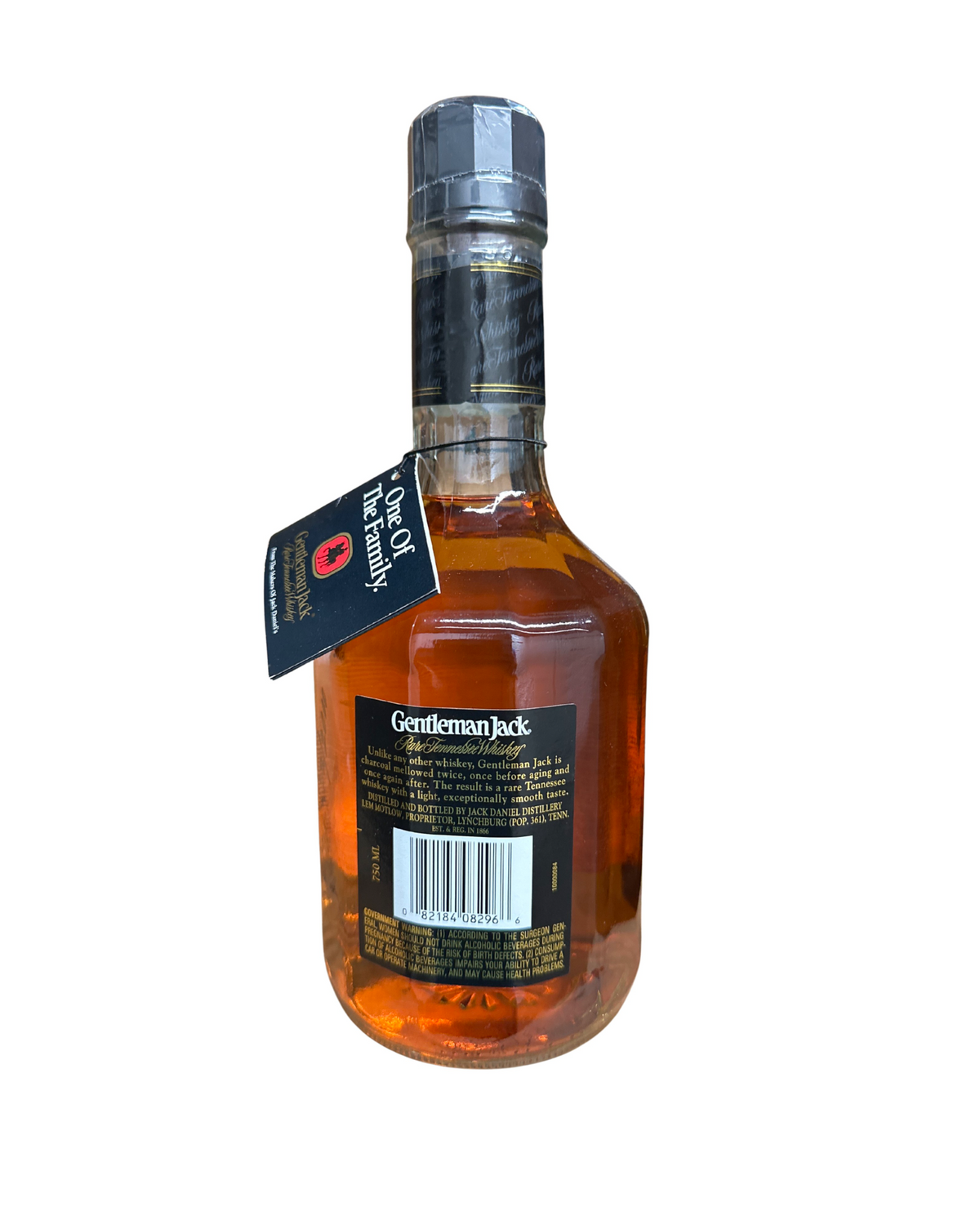 1999-2006 Jack Daniel Gentleman Jack 3rd Generation Signed Whiskey 80 Proof 750ml