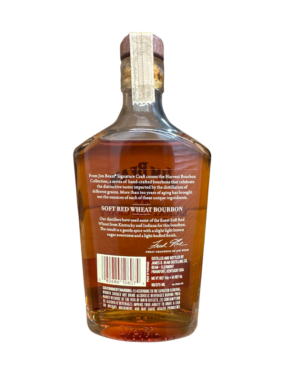 2014 Jim Beam Signature Craft Soft Red Wheat 90 Proof
