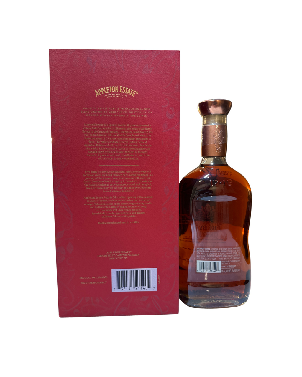 2022 Appleton Estate Ruby Joy Spence Anniversary Edition 90 Proof 750ml