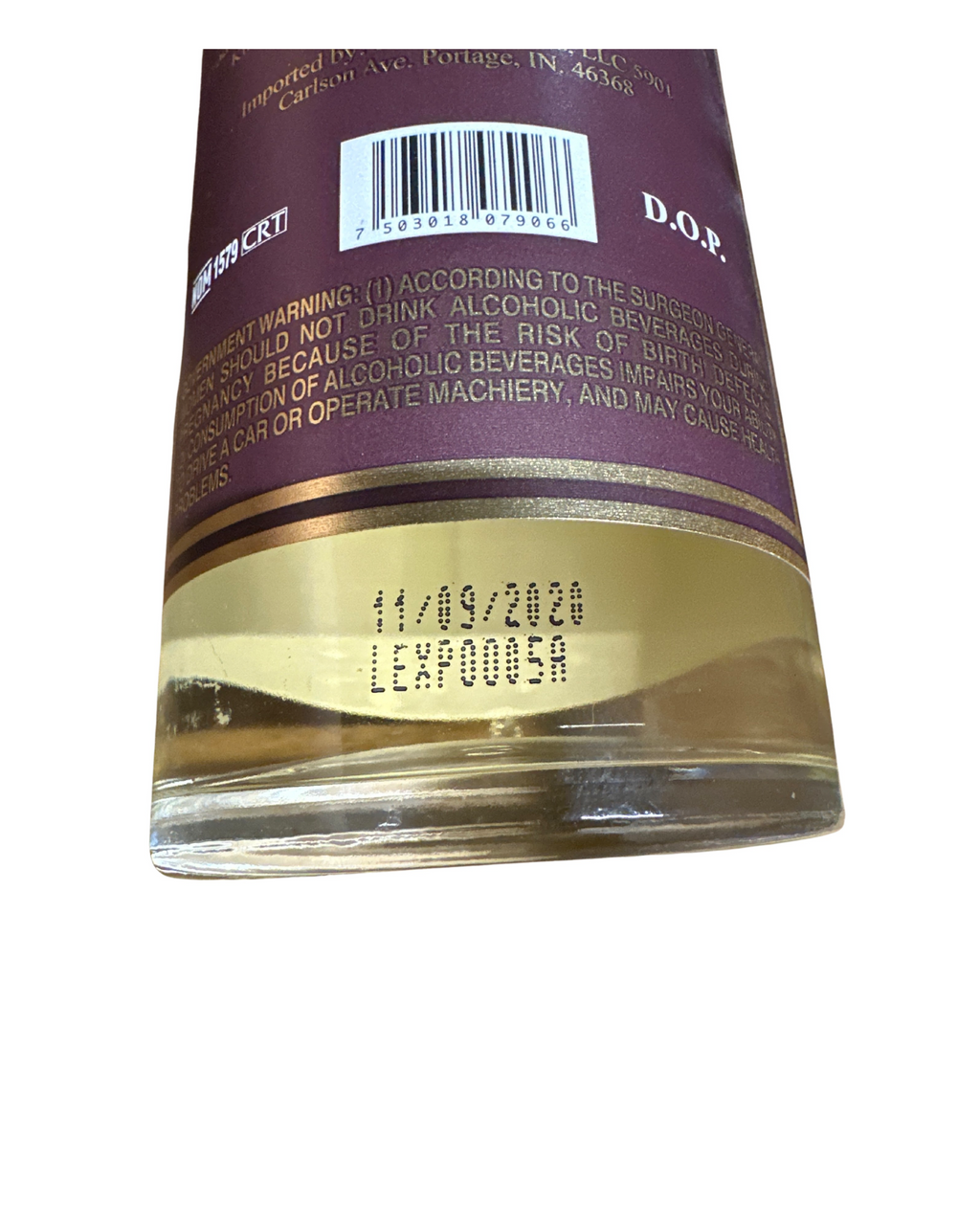 2020 G4 Nom 1579 G4 Añejo Premium Tequila 80 Proof 750ml