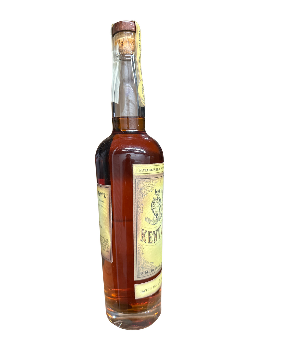 Kentucky Owl Bourbon Whiskey 117.2 Proof 750ml (Batch 2)