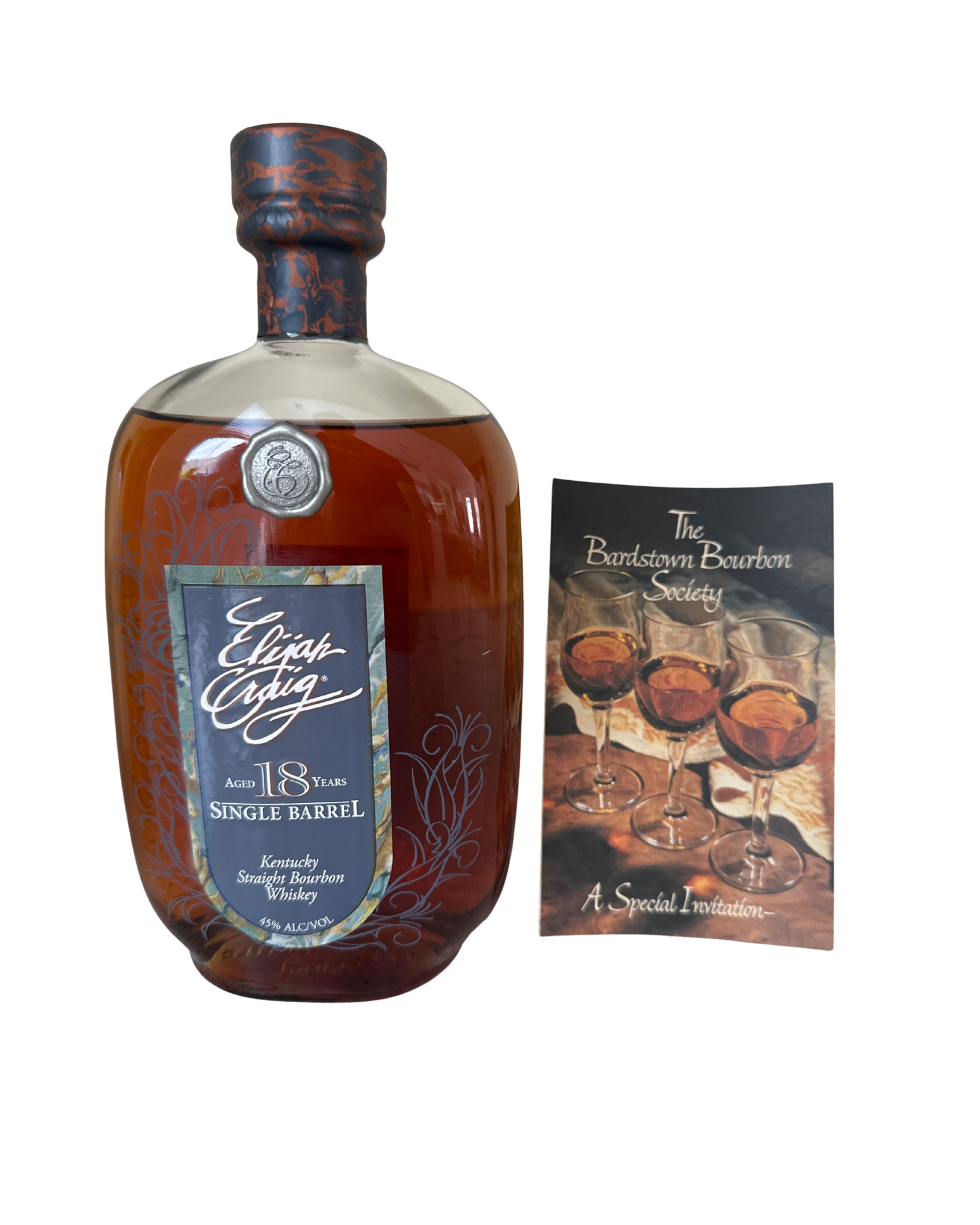 2007 Elijah Craig Single Barrel 90 Proof 750ml