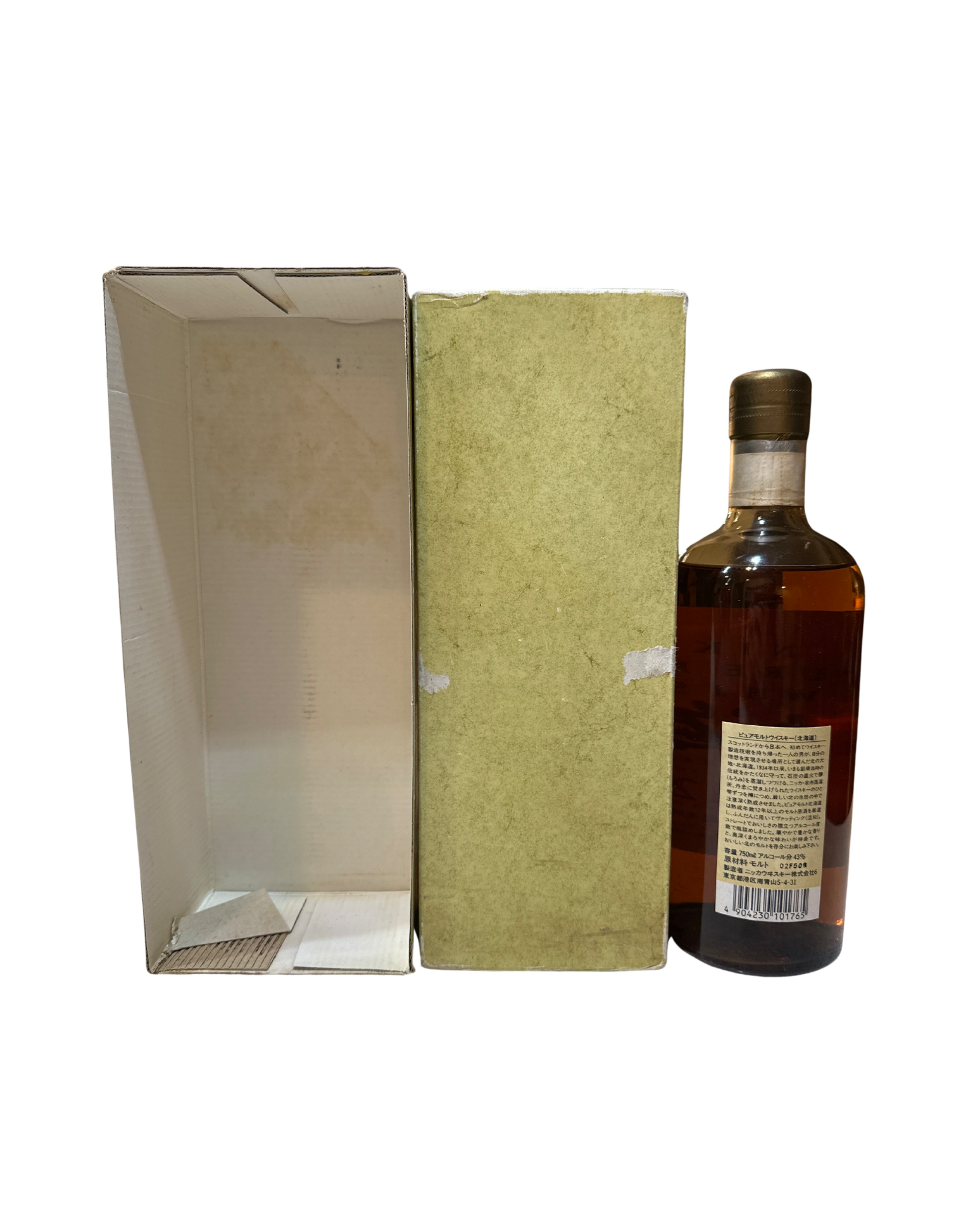 1984 Nikka Hokkaido Nikka Pure Malt Whisky 86 Proof 750ml