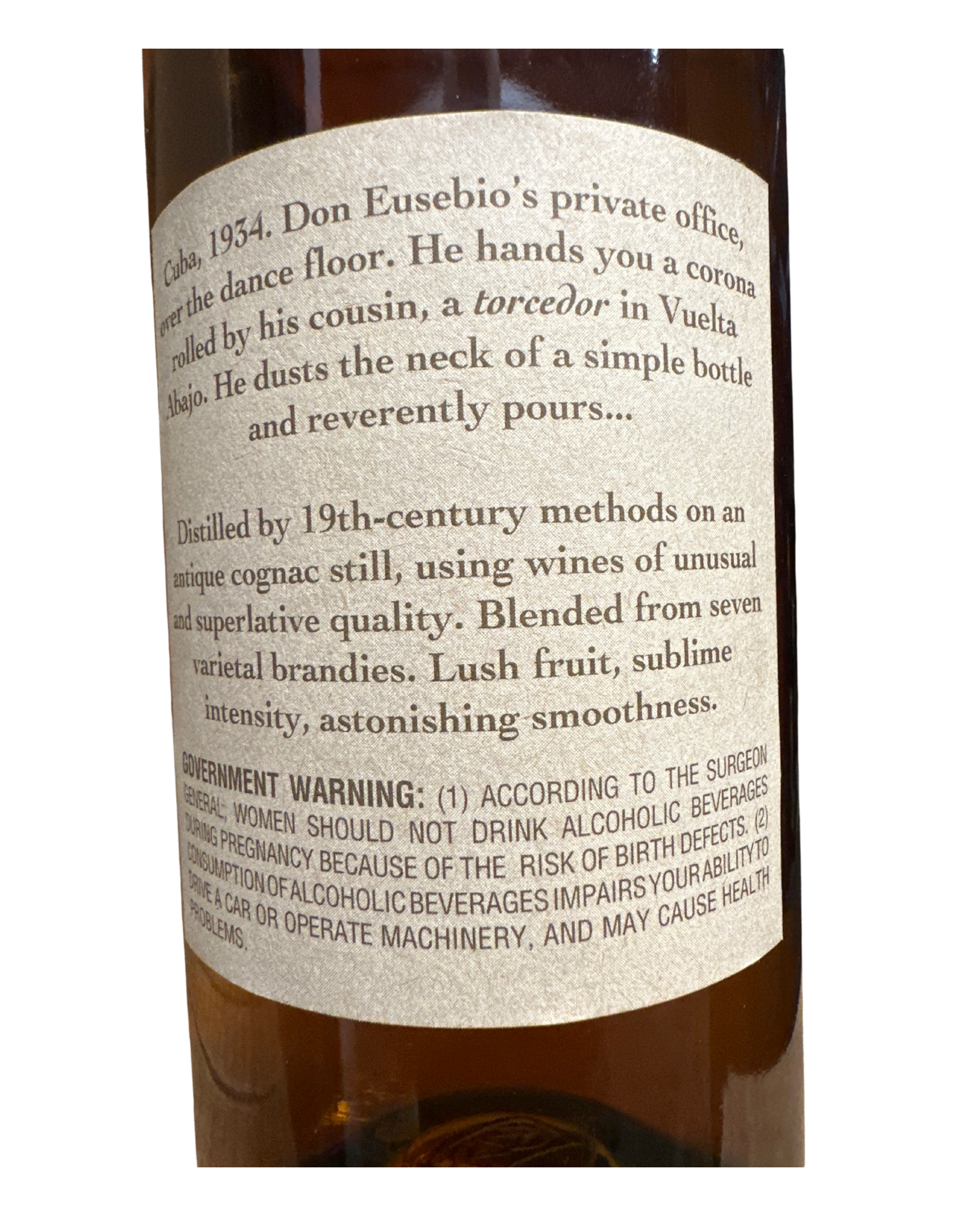 1990 Germain-Robin Once Upon A Time In Old Havana 80 Proof 750ml