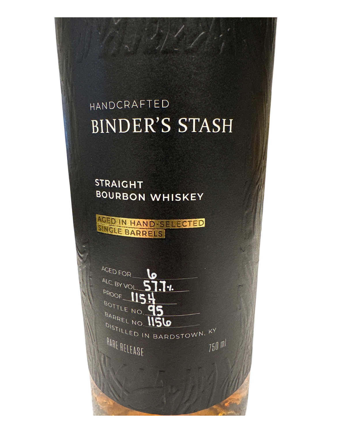 2025 Binder's Stash Candy Jar Straight Bourbon Whiskey 115.4 Proof