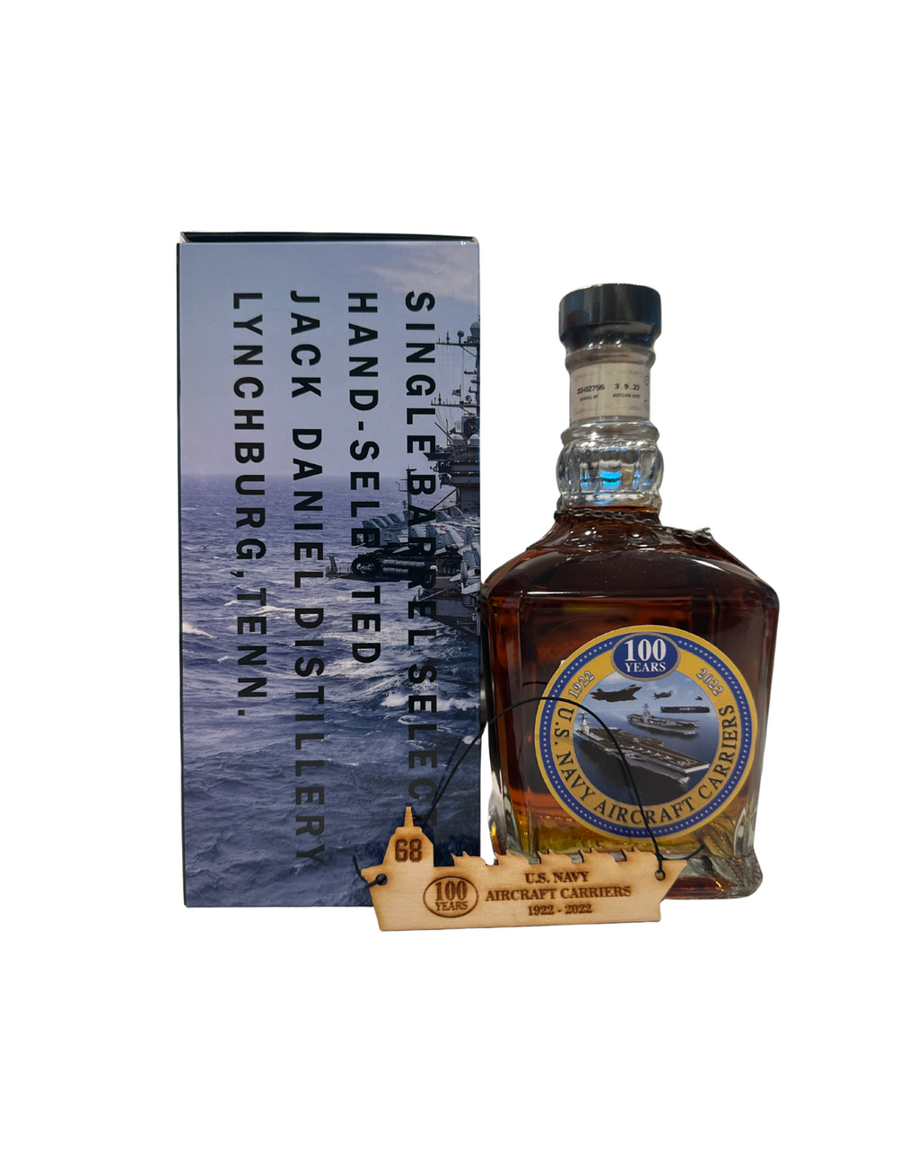 2022 Jack Daniel's Single Barrel Select 100 Year Anniversary Aircraft Carriers Tennessee Whiskey 94 Proof 750ml