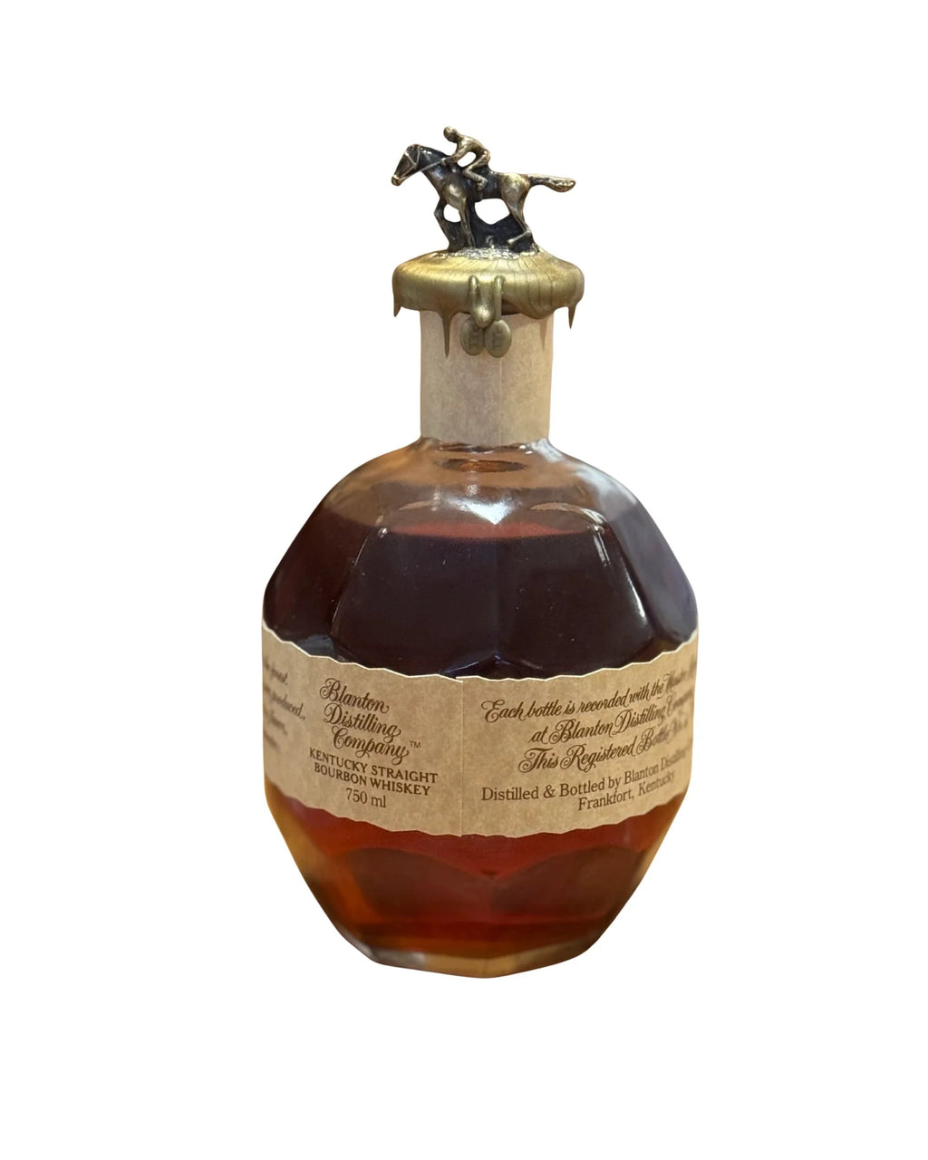 1991 Blanton Distilling Company Single Barrel Bourbon Whiskey 93 Proof 750ml