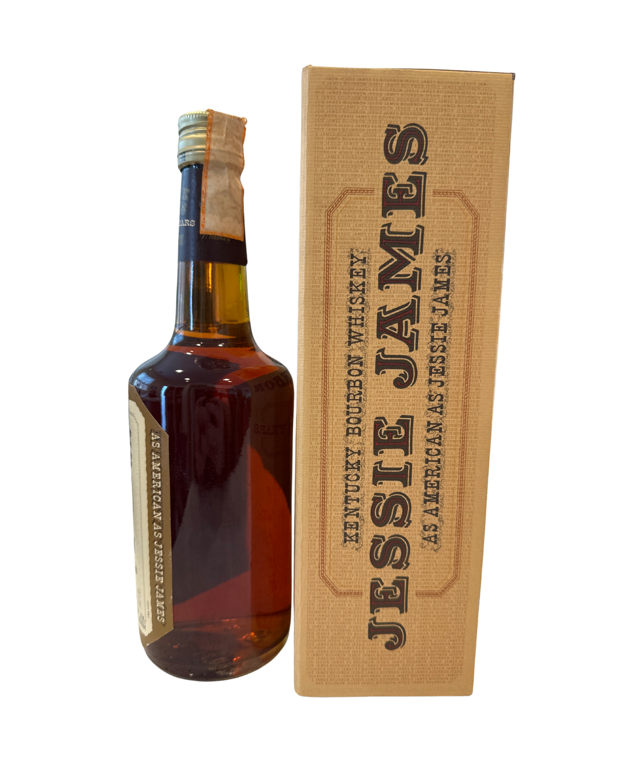 Jessie James Bourbon Kentucky Rare De Luxe Straight Bourbon Whiskey 80 Proof 700ml