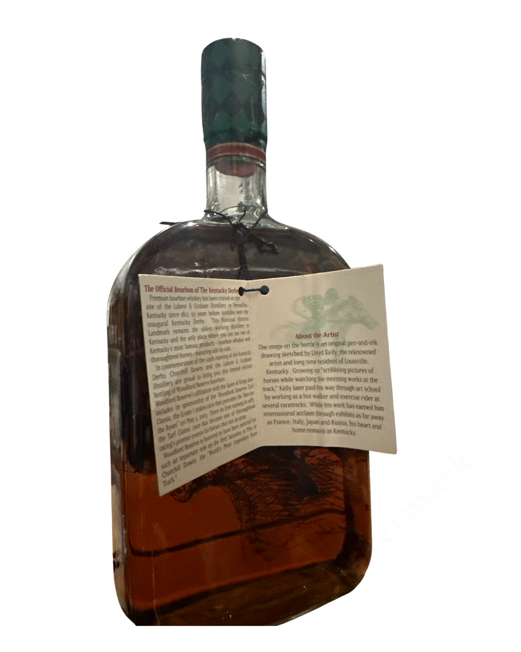 2003 Woodford Reserve Kentucky Derby 129 90.4 Proof 1 Liter