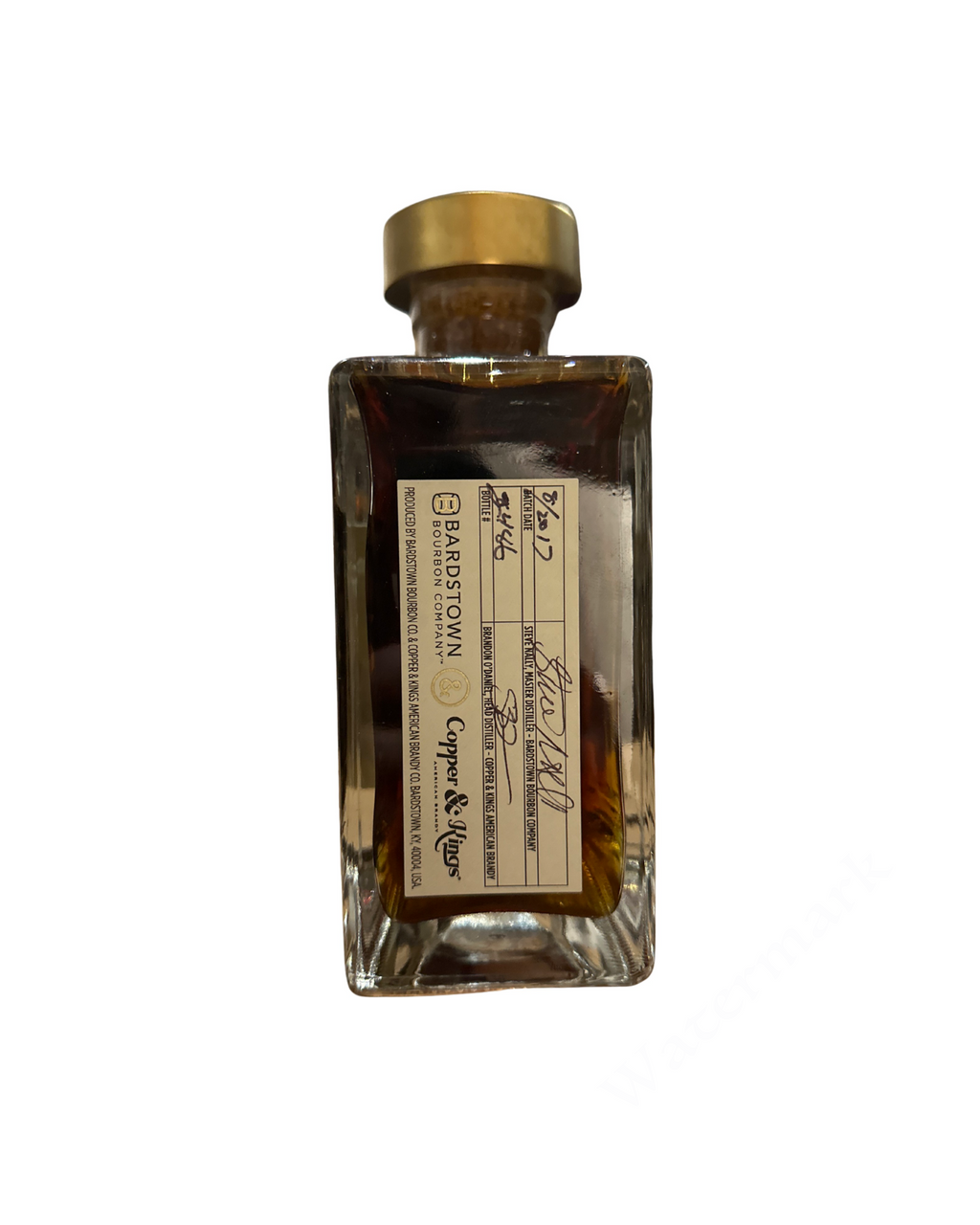 2017 Bardstown Bourbon Co. Copper & Kings COLLABOR&TION Straight Bourbon Whiskey 94 Proof 750ml