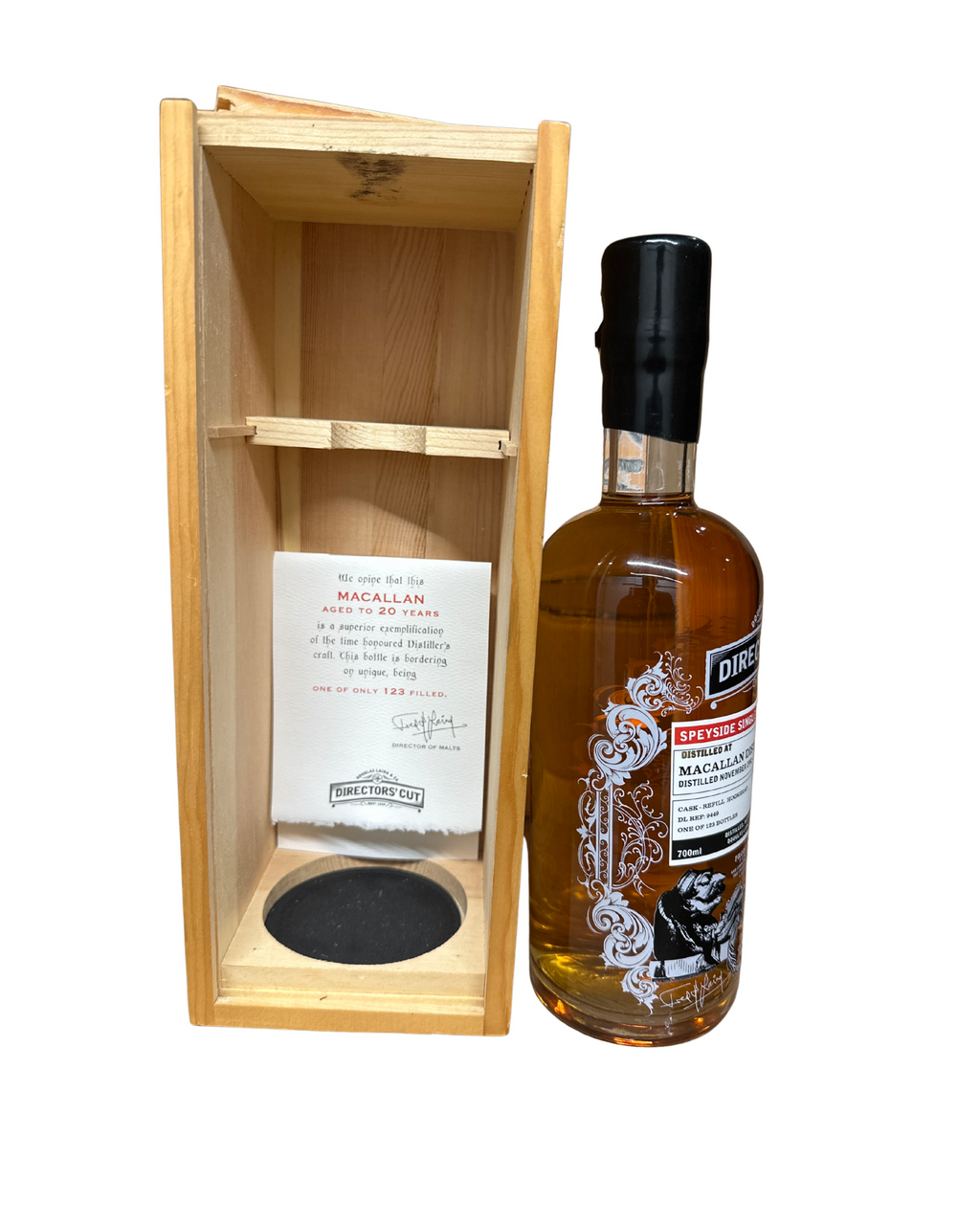 2014 Macallan Douglas Laing Directors' Cut Speyside Single Malt Scotch Whisky 109.8 Proof