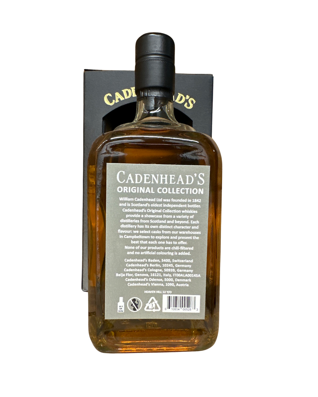 Cadenhead's Heaven Hill Cadenhead's Original Collection American Bourbon 92 Proof 700ml