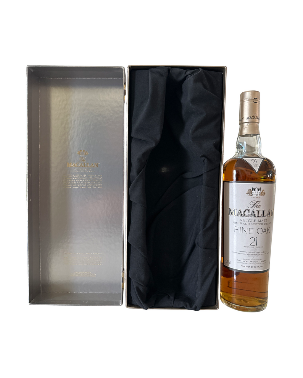 The Macallan Fine Oak 21 Year Scotch Whisky 86 Proof