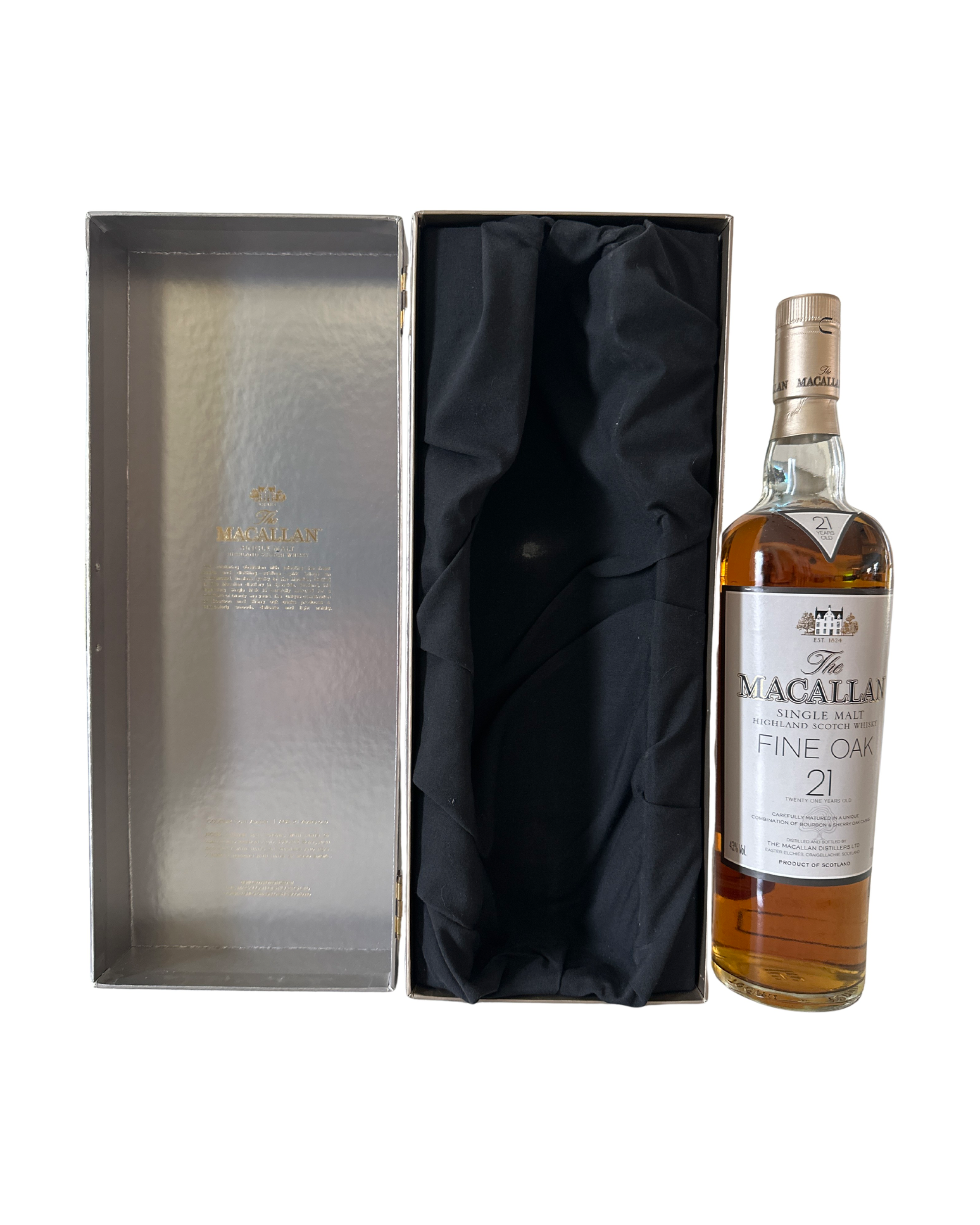 The Macallan Fine Oak 21 Year Scotch Whisky 86 Proof