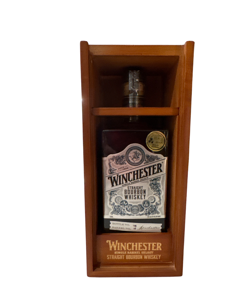 Winchester Single Barrel Select Straight Bourbon Whiskey 90 Proof 750ml