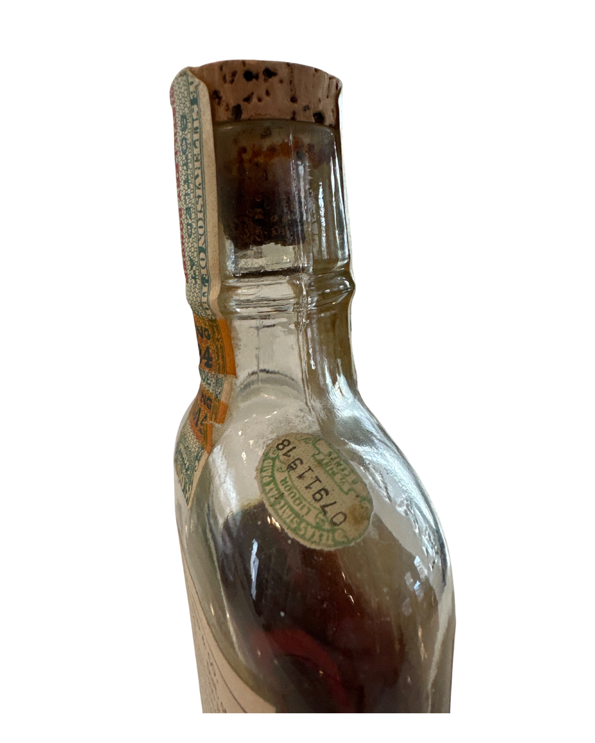 1924 A. Mayfield & Co. Henry Watterson Whiskey 100 Proof 1/2 Pint