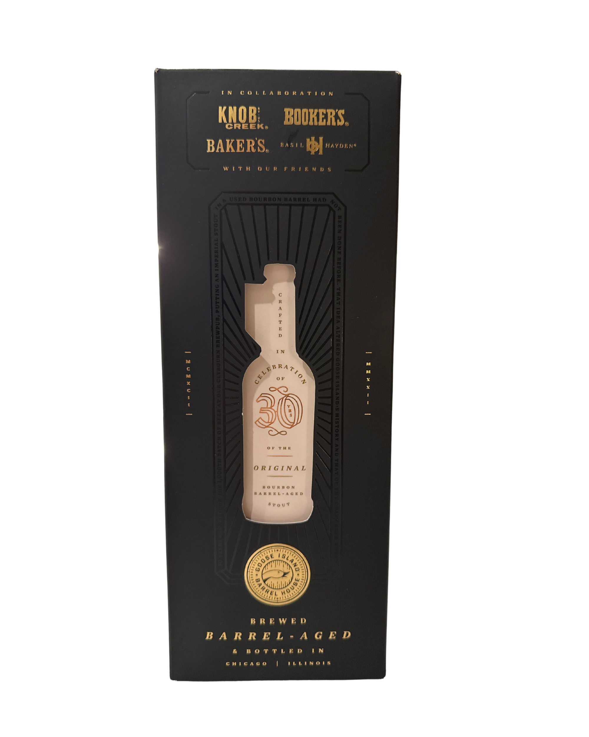 2022 Goose Island BOURBON COUNTY 30TH ANNIVERSARY RESERVE STOUT 28.8 Proof 500ml