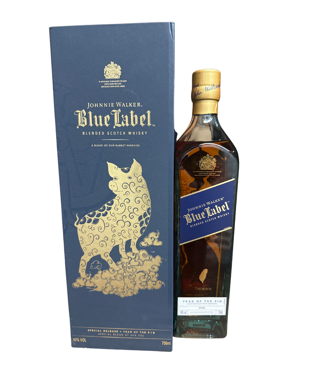 2019 Johnnie Walker Blue Label Special Release Taiwan Year of the Pig 92 Proof 750ml