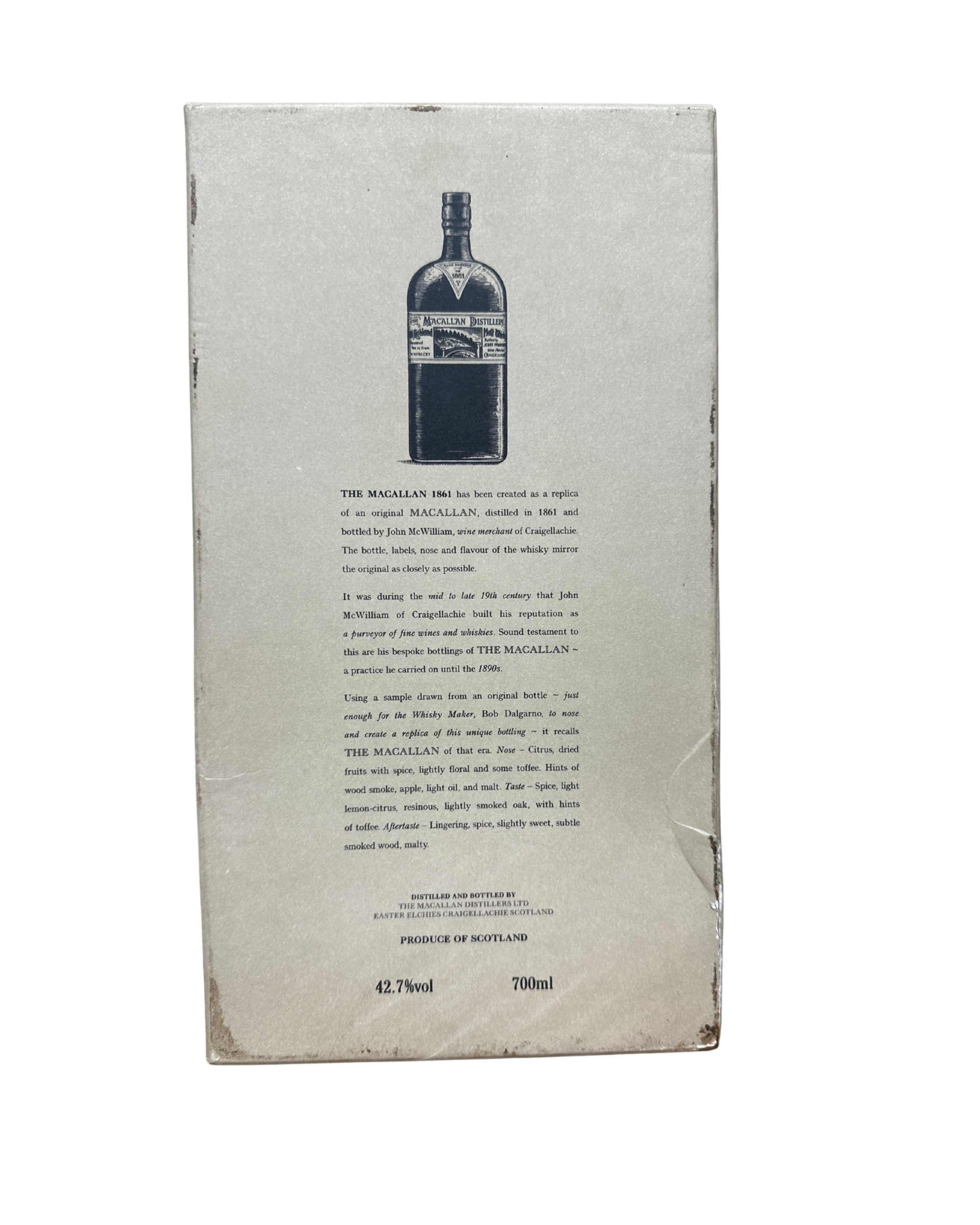 The Macallan 1861 Replica Scotch 85.4 Proof 700ml
